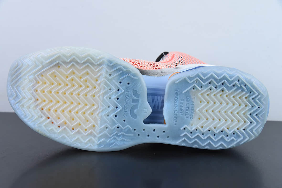 耐克Nike Air zoom G.T.Jump EP 橙蓝国内版实战篮球鞋纯原版本 货号:DO6326-640