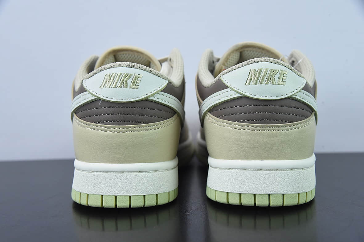 耐克Nike Wmne SB Dunk LowBrownMocha皮革米棕扣篮系列低帮休闲运动滑板板鞋纯原版本 货号：FB4961-012