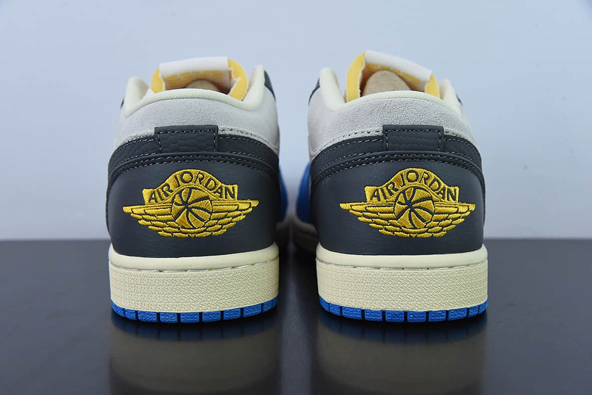 乔丹Air Jordan Retro 1 LowUNC GreyAJ1“北卡蓝灰低帮篮球鞋纯原版本 货号:DZ5376-469