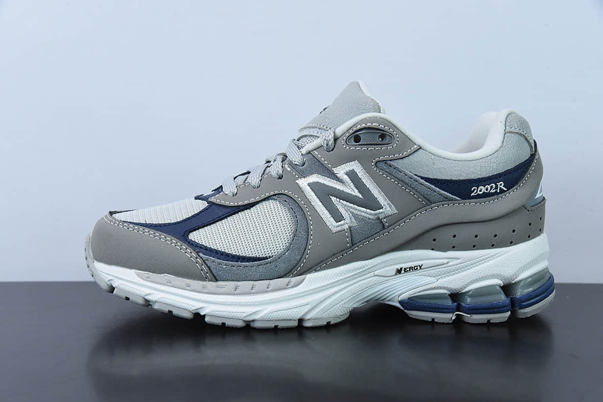 新百伦New Balance Thisisneverthat x New Balance 2002R“磨砂灰午夜蓝复古休闲运动鞋纯原版本 货号:M2002RTH