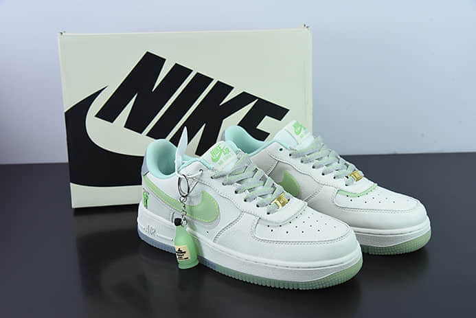 耐克Nike Air Force 1'07 Low Mojito 莫吉托空军一号低帮休闲板鞋纯原版本 货号:CW1574-802