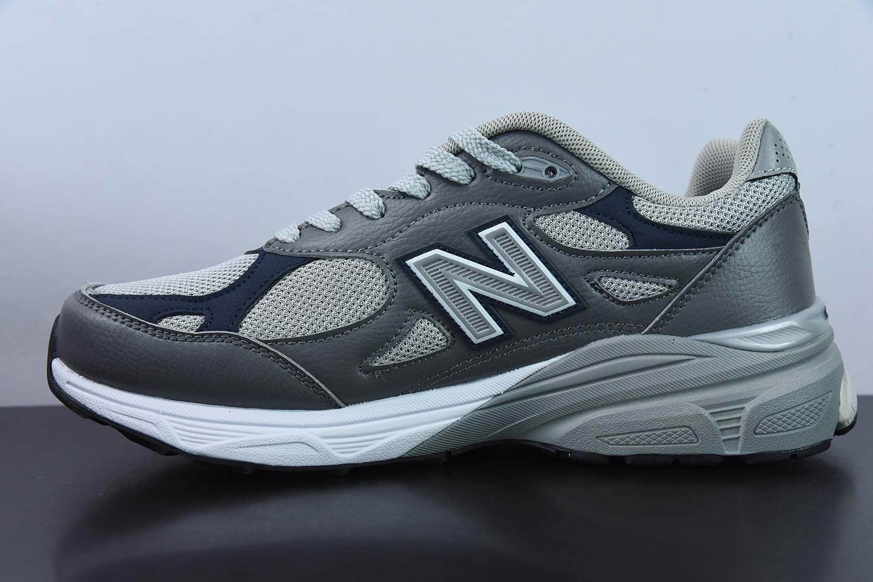 新百伦New Balance NB990系列灰紫高端美产复古休闲跑步鞋纯原版本 货号: M990GJ3