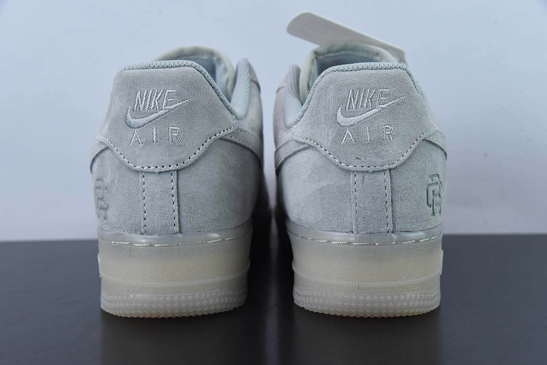 耐克Nike Air Force1 Low x Reigning Champ 卫冕冠军四代低帮空军一号休闲板鞋纯原版本 货号：AA1117-188