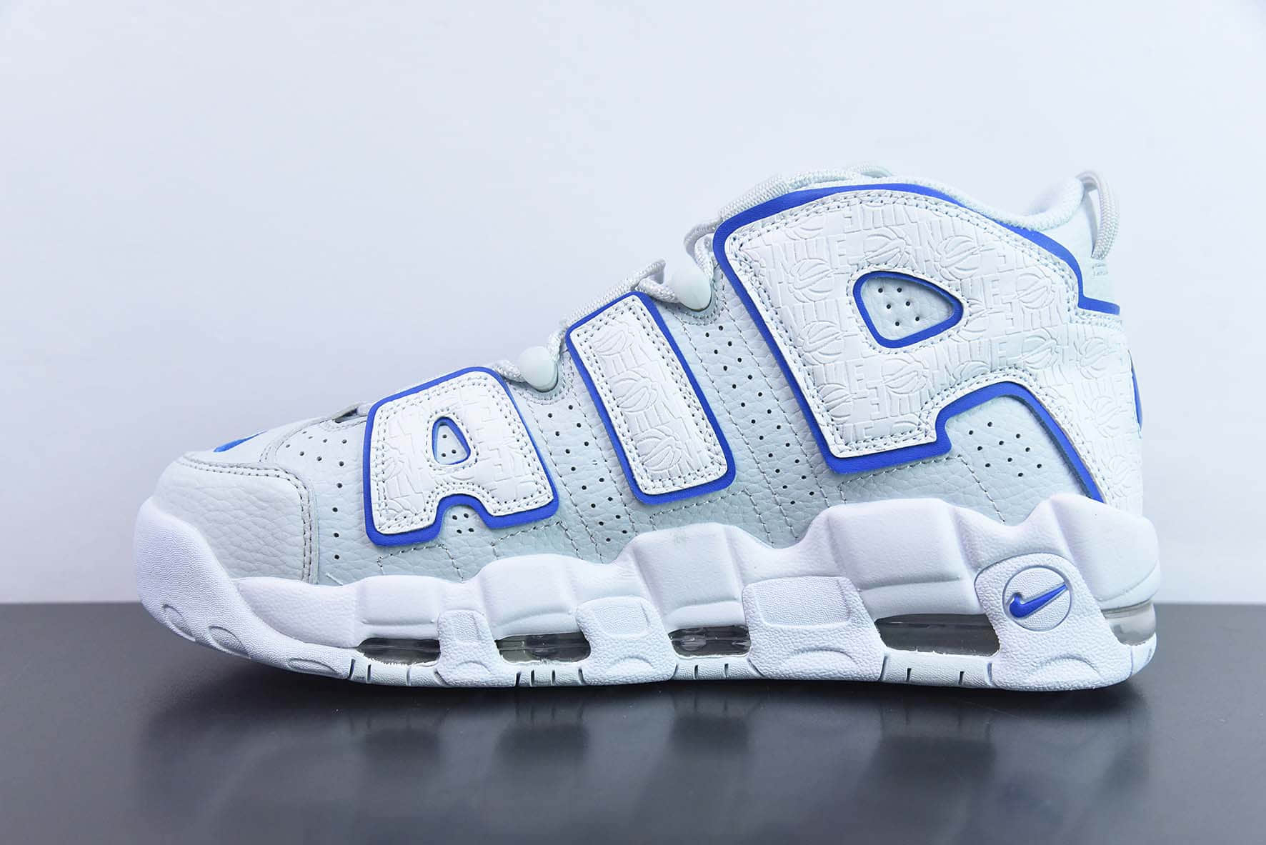 耐克Nike Air More Uptempo 大AIR皮蓬蓝白复古篮球鞋纯原版本 货号:FD0669-100