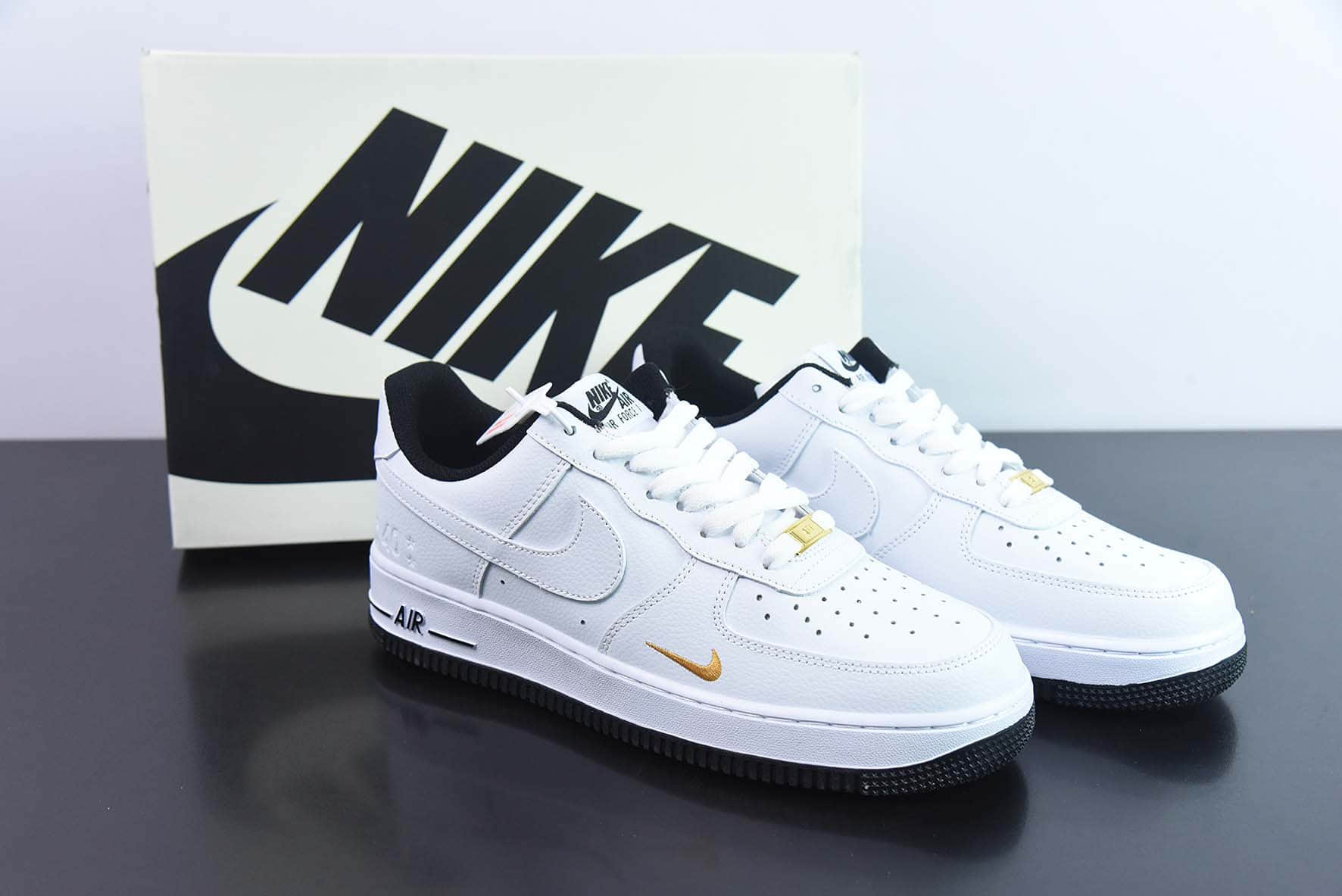耐克Nike Air Force 1 Low“40周年”白金小勾空军一号低帮运动休闲板鞋纯原版本 货号:DD1225-001