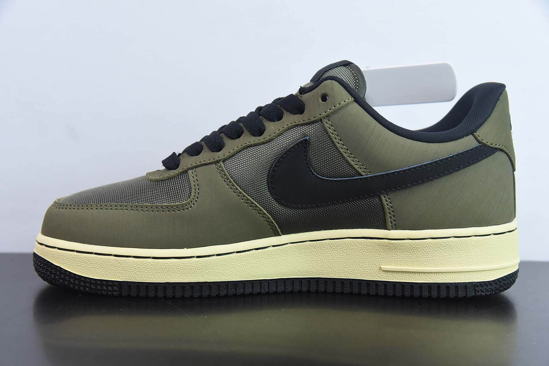 耐克Nike Undefeated x NK Air Force 1 Ballistic 橄榄绿五道杠不败联名款空军一号低帮休闲板鞋纯原版本 货号：DH3064-300