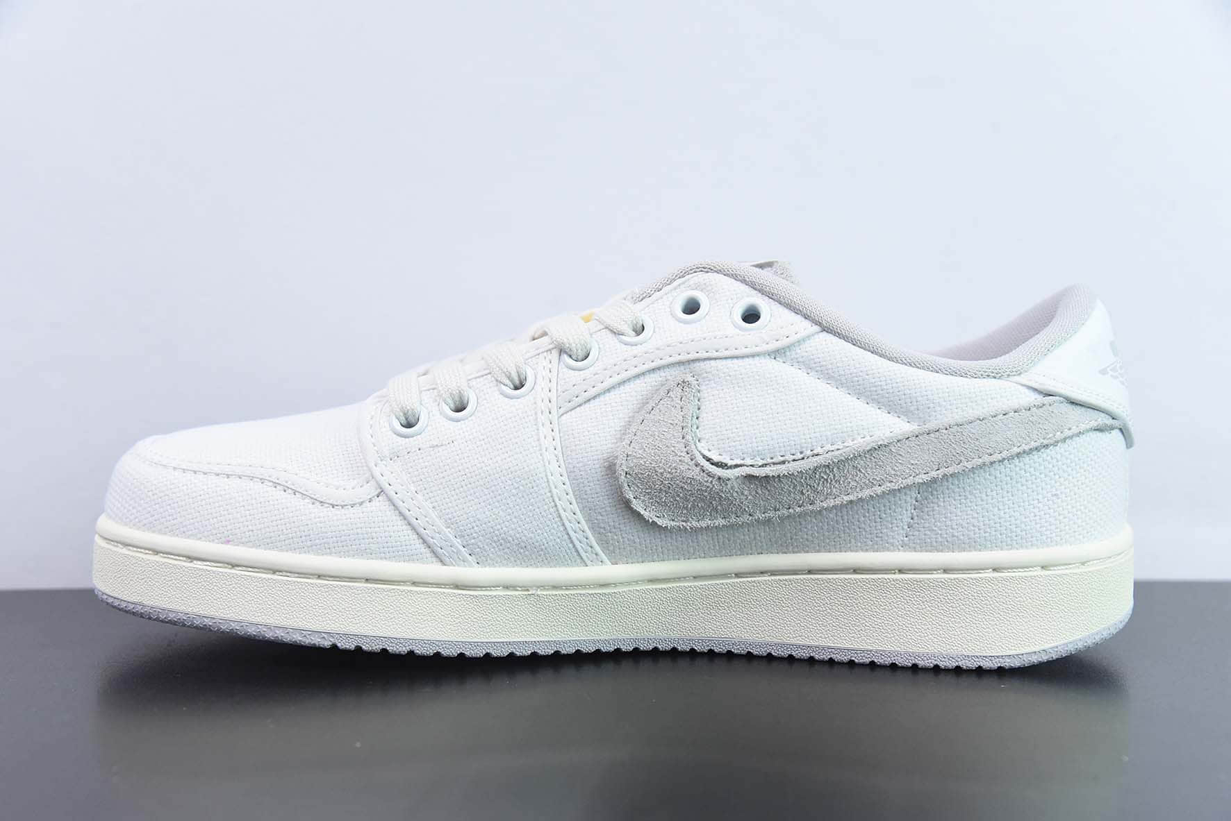 乔丹Air Jordan Union LA x Air Jordan 1 KO Low whiteUN联名白脚趾换钩低帮篮球鞋纯原版本 货号:DO8912-101