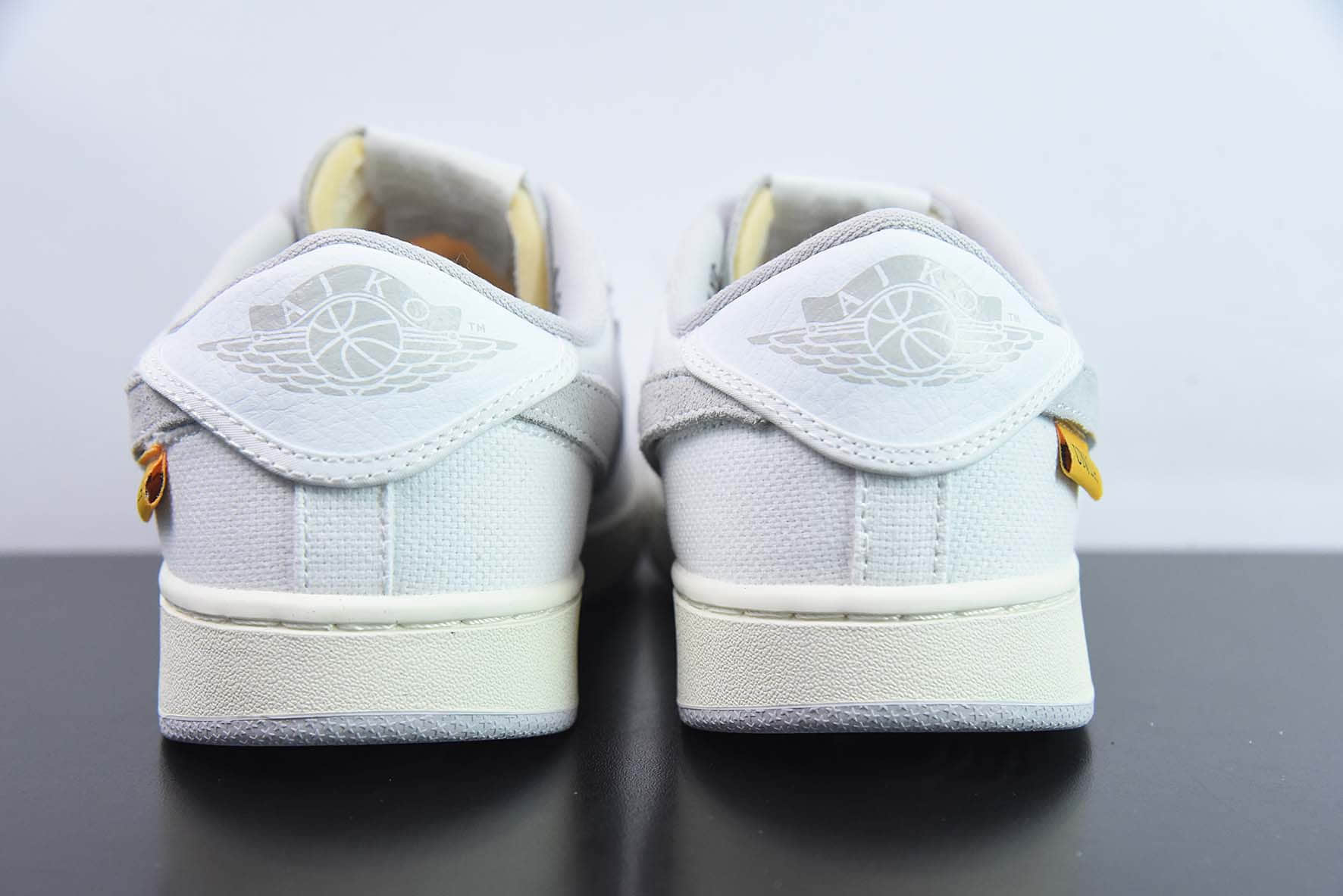 乔丹Air Jordan Union LA x Air Jordan 1 KO Low whiteUN联名白脚趾换钩低帮篮球鞋纯原版本 货号:DO8912-101