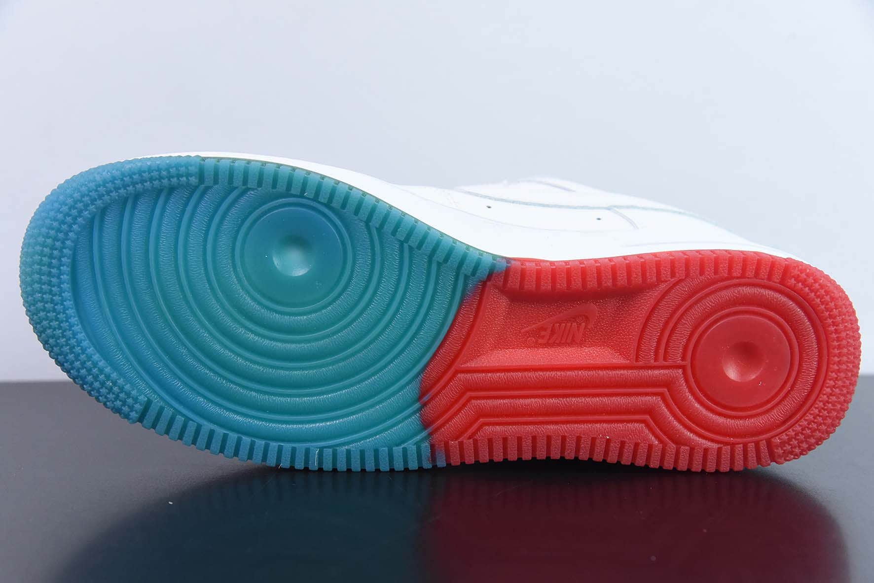 耐克Nike Air Force 1’07 Low 白天蓝红迷你双钩子空军一号低帮休闲板鞋纯原版本 货号:AI5958-300