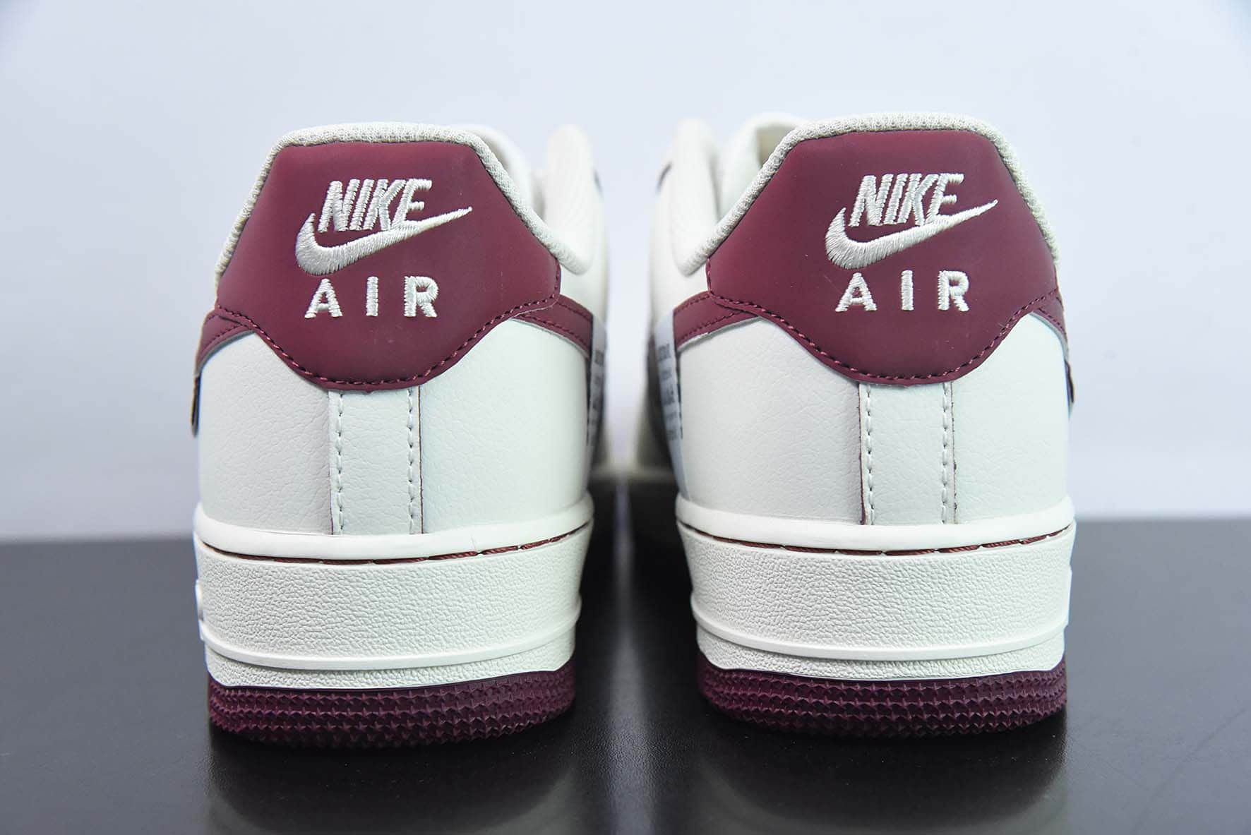 耐克Nike Air Force 1'07 Low “Lafite” 拉菲酒红小勾空军一号低帮休闲板鞋纯原版本 货号：FB1839-215