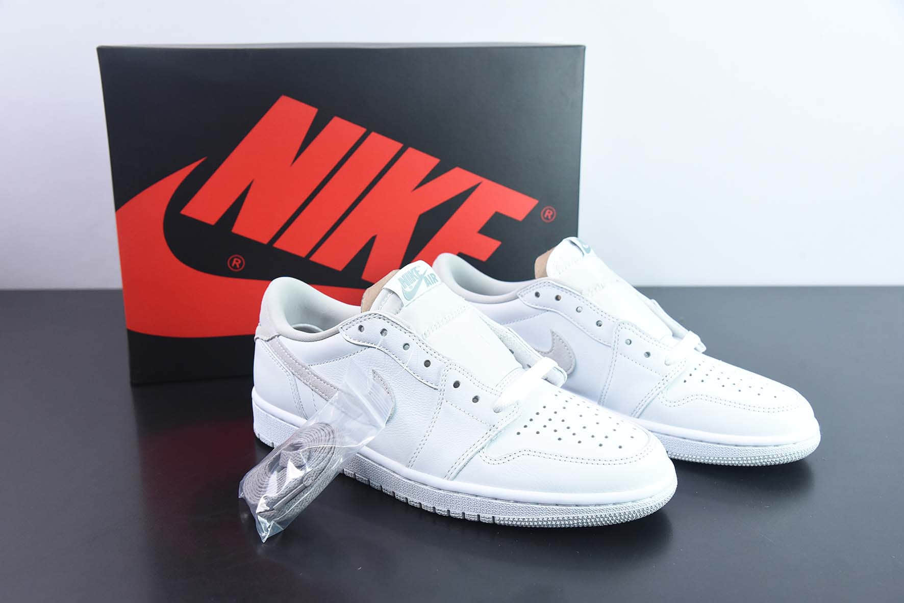 乔丹Air Jordan 1 Low OG Neutral Grey AJ1灰白低帮复古文化篮球鞋纯原版本 货号:CZ0790-100