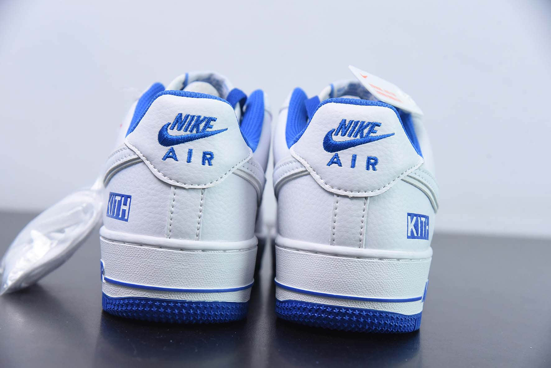耐克Nike Kith x Nk Air Force 1‘07 Low 联名白宝蓝空军一号低帮休闲板鞋纯原版本 货号:KT1659-005