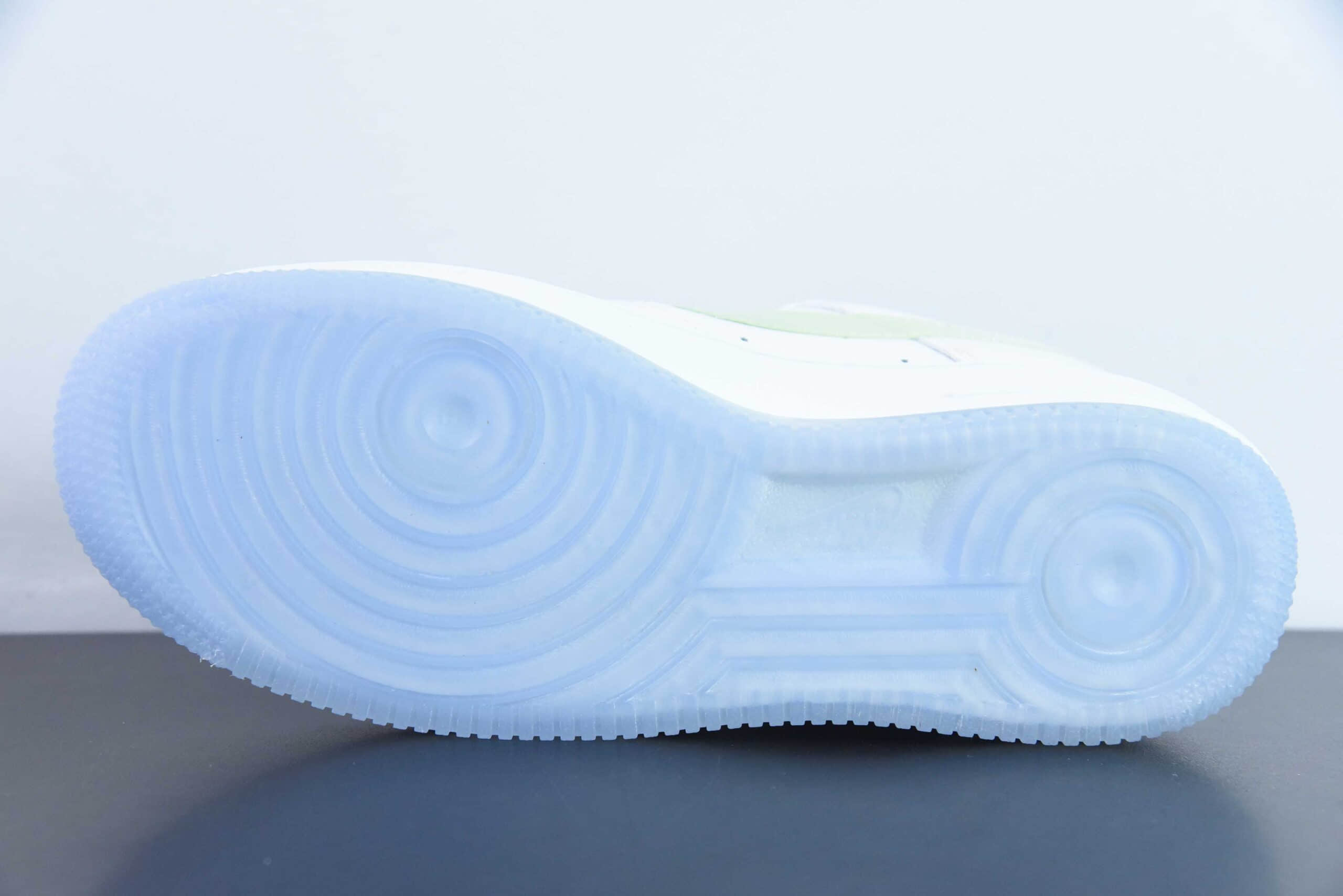 耐克Nike By You Air Force 1'07 Low Retro SP皮革白绿渐变钩子空军一号低帮经典百搭休闲运动板鞋纯原版本 货号:C03363-367