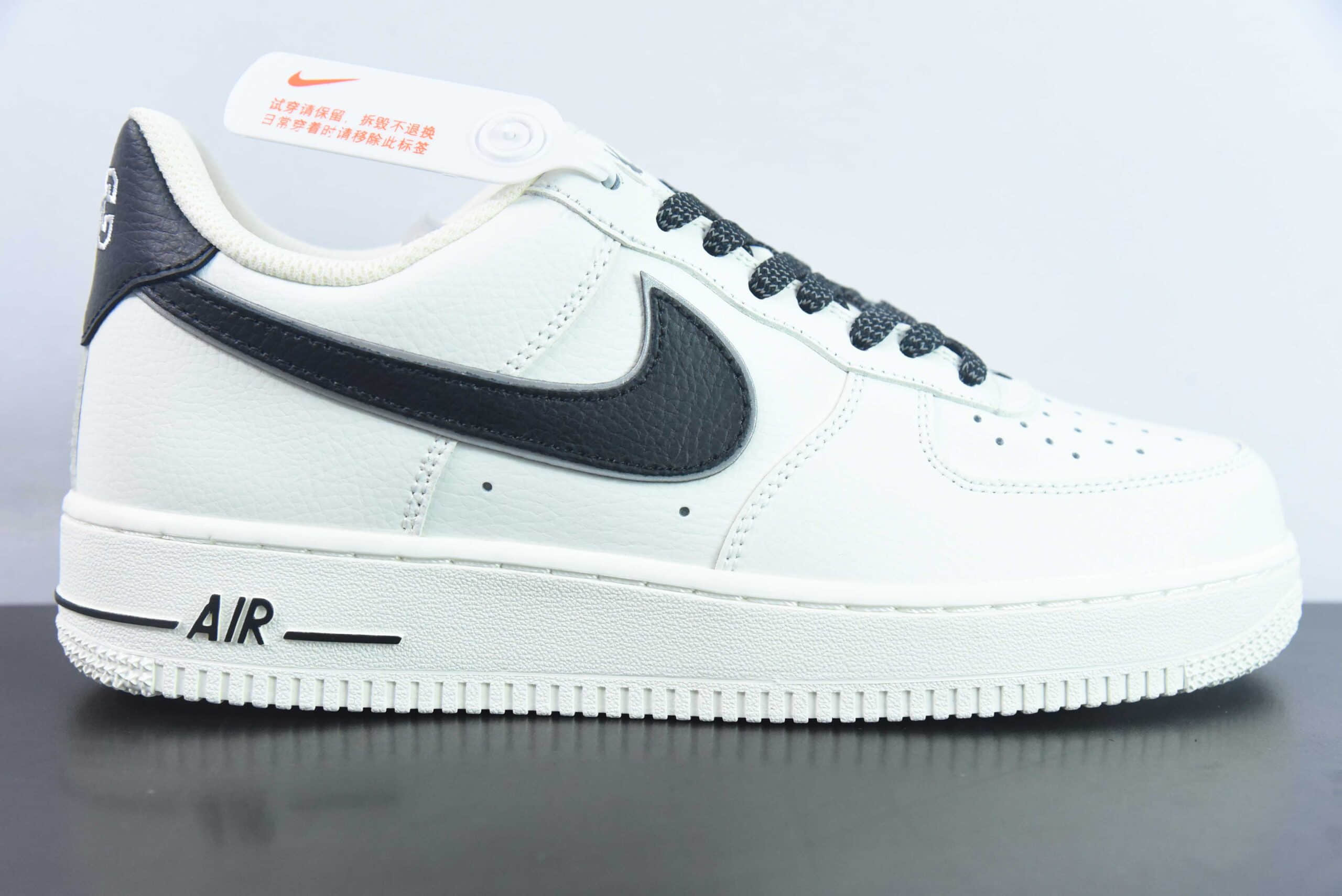 耐克Nike Kith x Air Force 1 Low NYC米白黑空军一号低帮休闲运动板鞋纯原版本 货号:NY9668-235