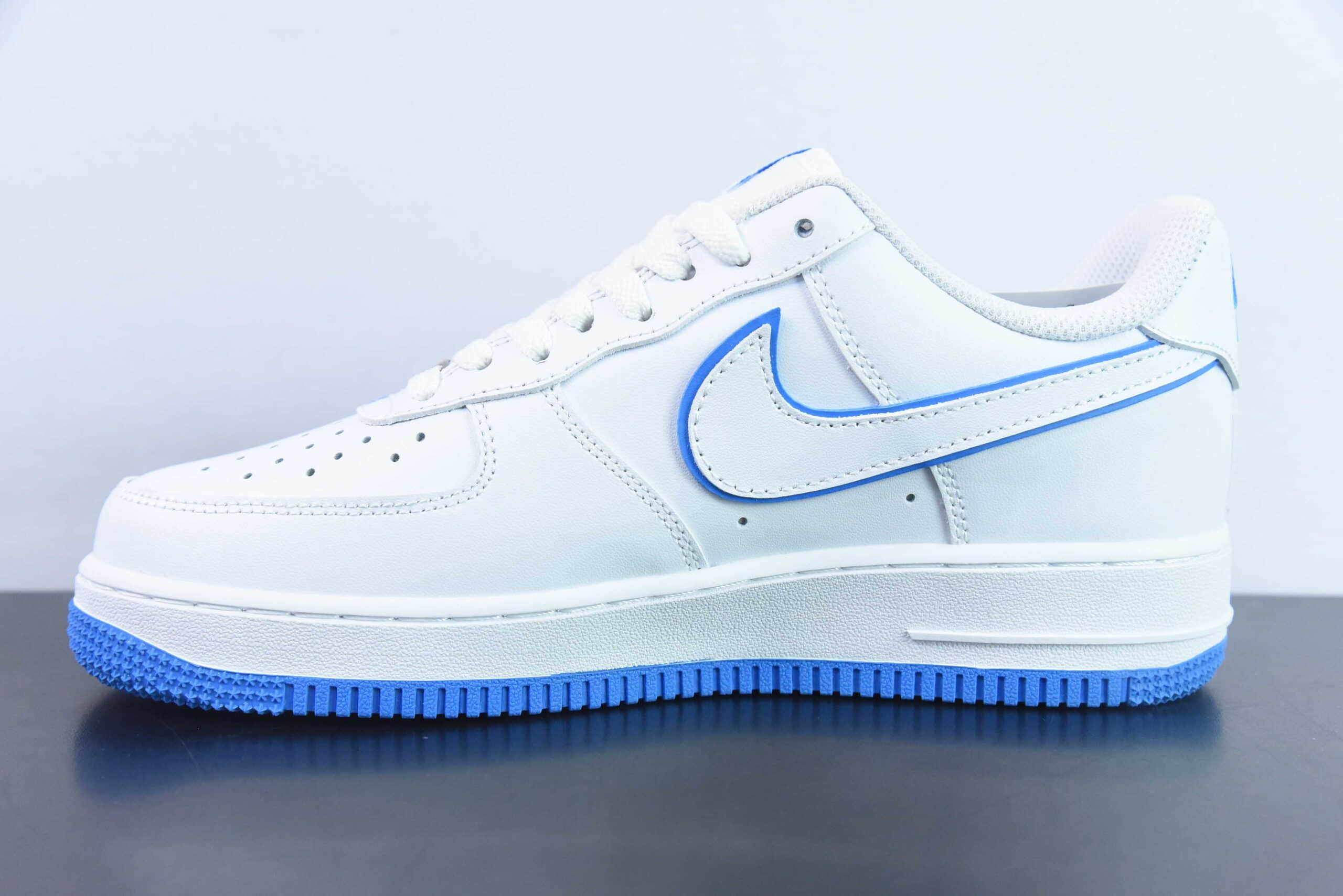 耐克Nike Air Force1 Low 白蓝空军一号低帮运动休闲板鞋纯原版本 货号:DV0788-101