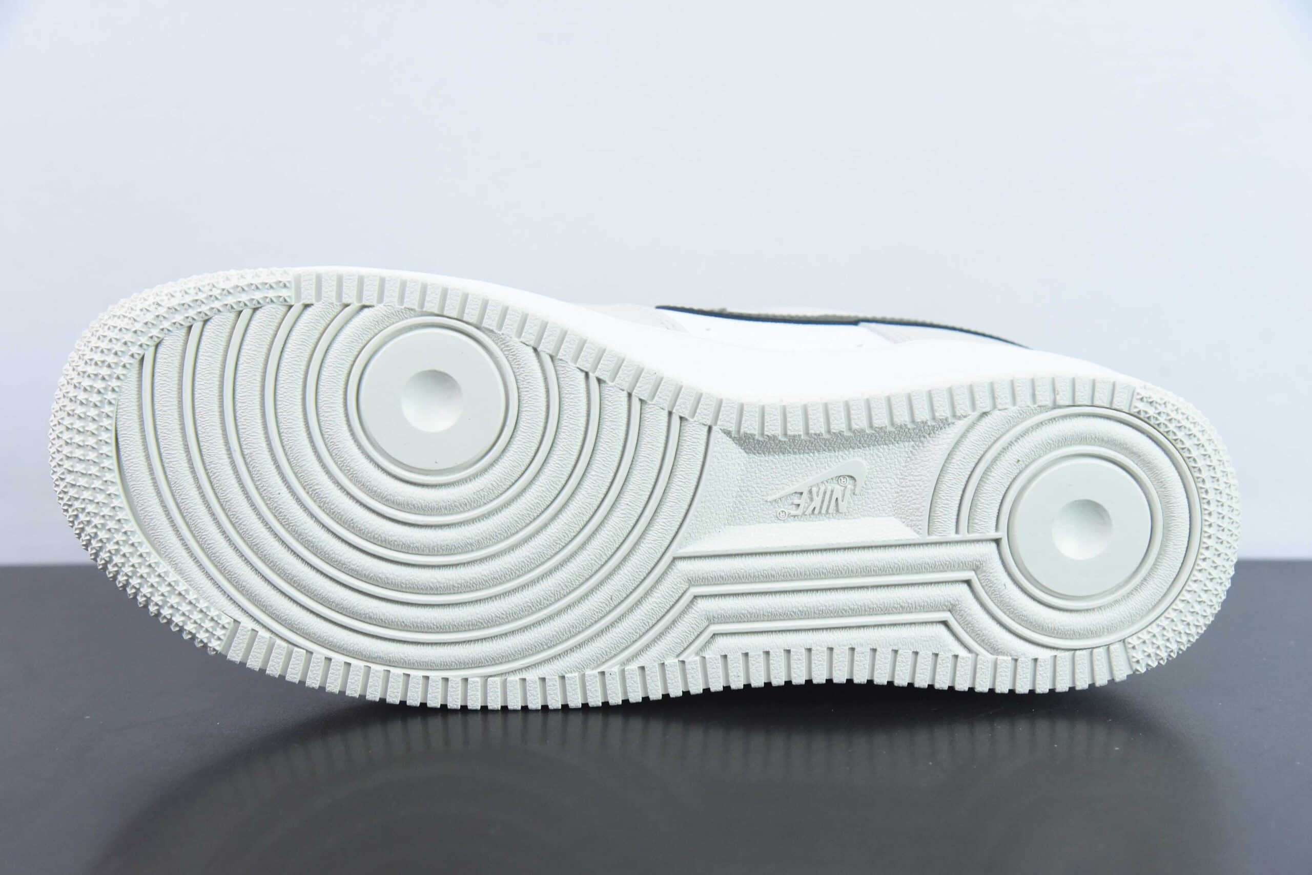 耐克Nike Air Force 1 AF1白灰棕黄空军一号低帮休闲板鞋纯原版本 货号：FV3628-031 