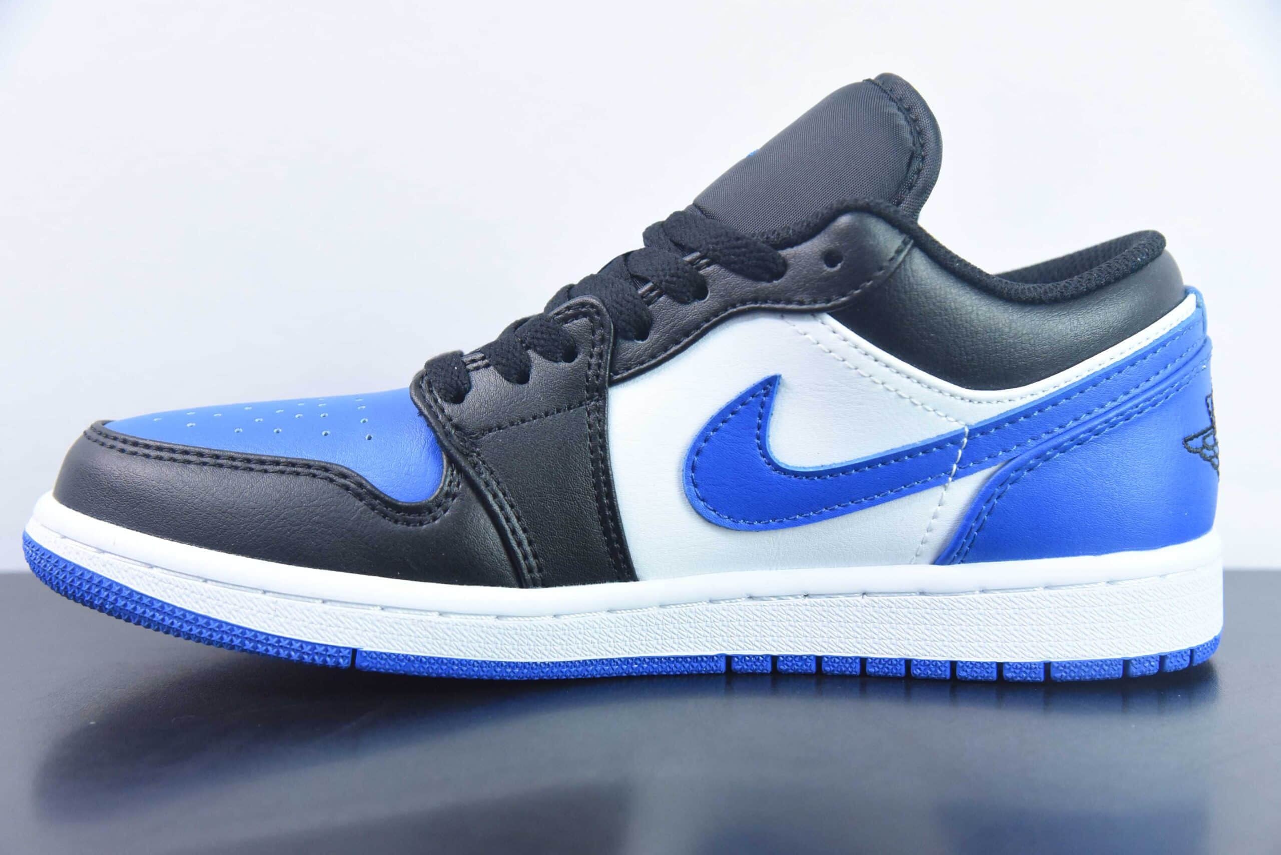 乔丹Air Jordan 1 Low AJ1黑蓝低帮休闲文化篮球鞋纯原版本 货号：553560-140