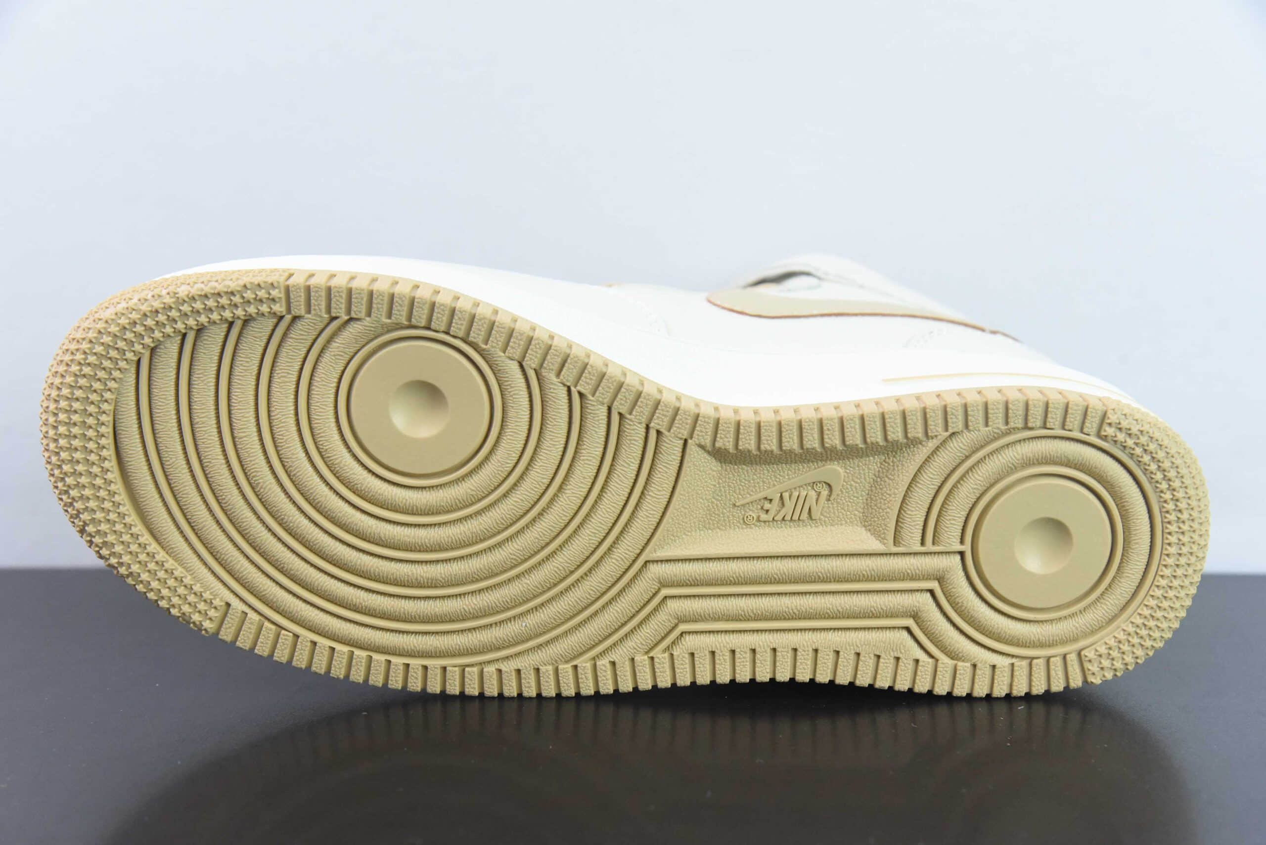 耐克Nike Air Force 1 Mid 米卡其配色空军一号中帮休闲板鞋纯原版本 货号：PA0920-808