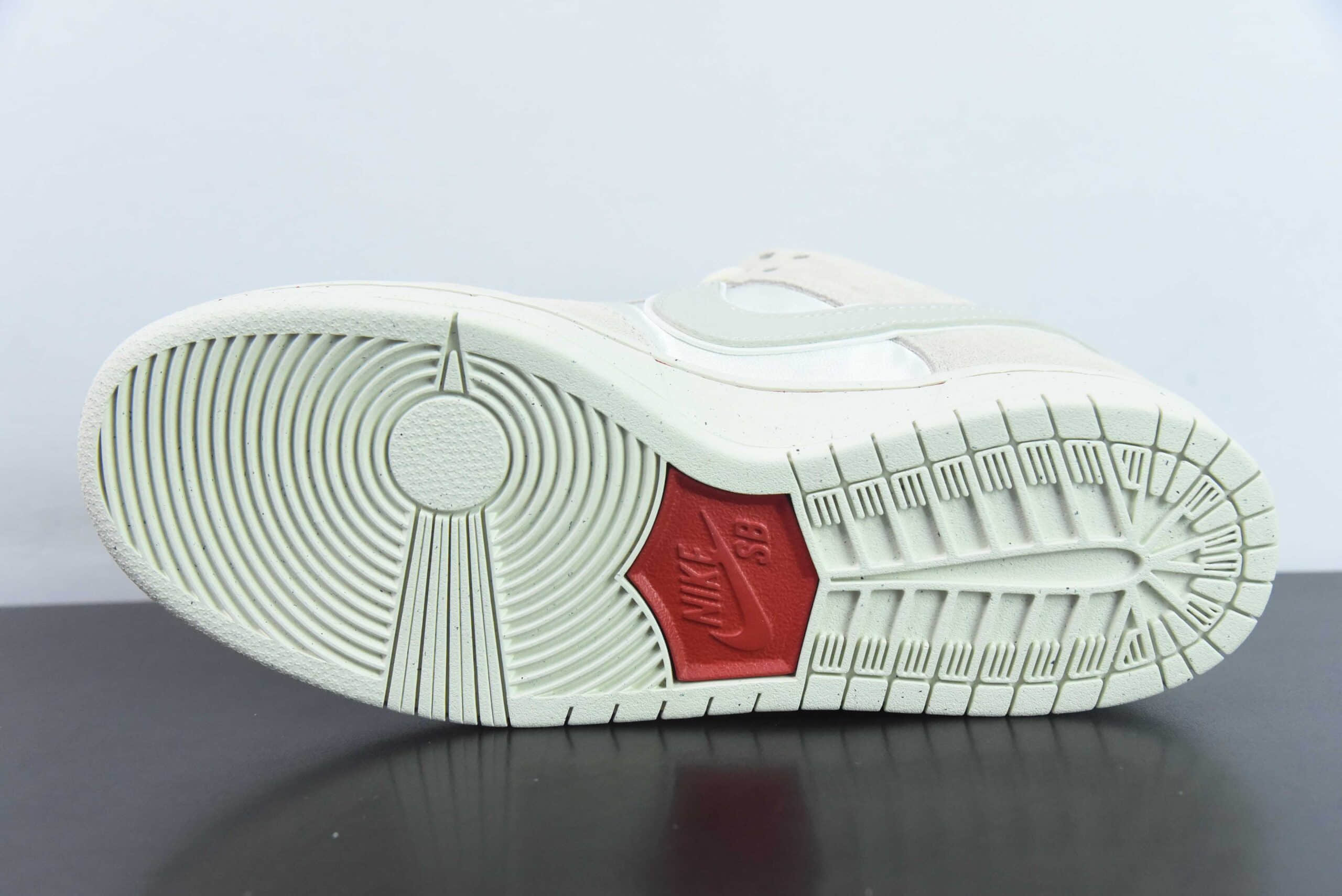 耐克Nike SB Dunk Low “City of Love”情人节米白丝绸SB低帮休闲滑板鞋纯原版本 货号:FZ5654-100