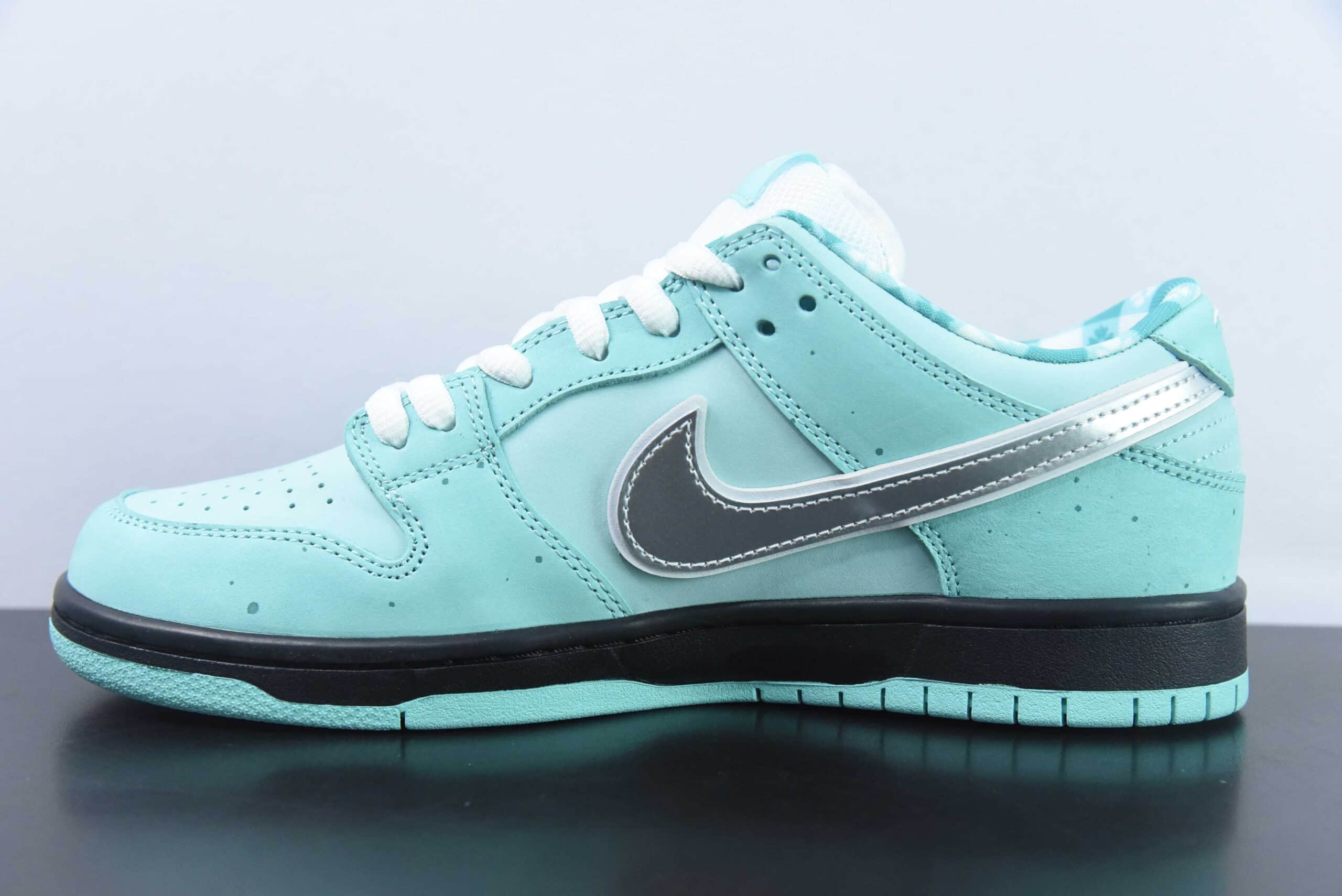 耐克Nike Concepts x NK SB Dunk Low Tiffany Lobster 蒂芙尼薄荷绿龙虾SB低帮休闲滑板鞋纯原版本 货号：BV1310-402