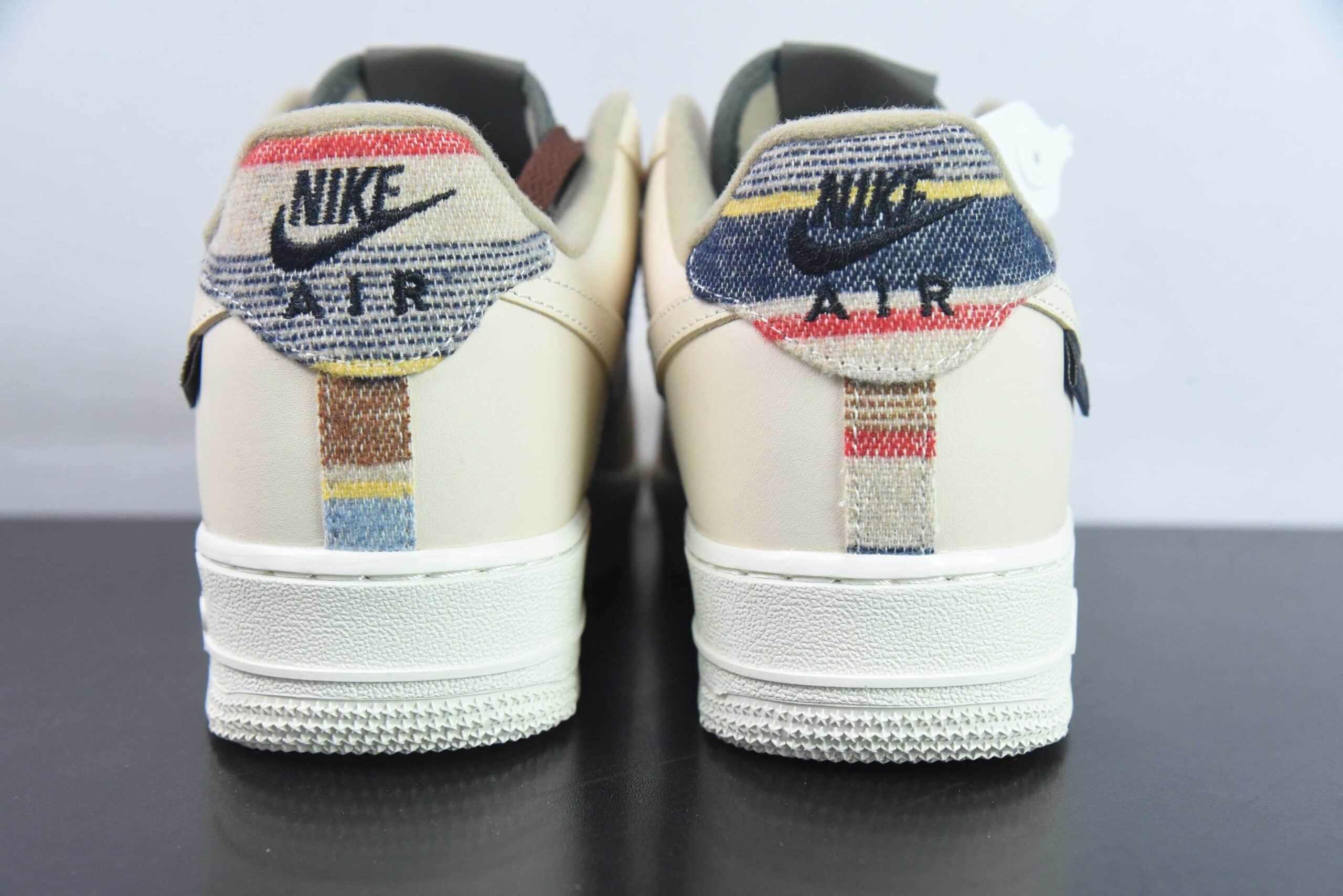耐克Nike Air Force 1'07 Low 奶白羊毛绒定制款空军一号低帮休闲板鞋纯原版本 货号:CW1188-230