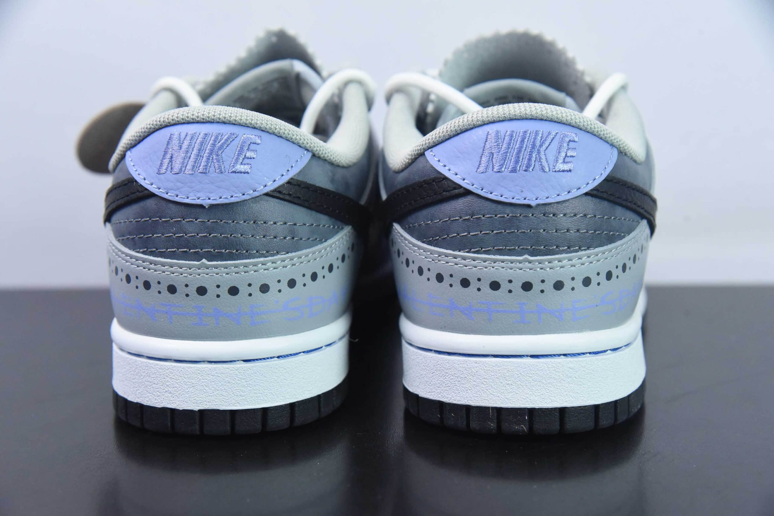 耐克Nike Dunk Low Fzbb 小雏菊情人节礼盒泼墨扎染单身贵族 SB绑带低帮休闲板鞋纯原版本 货号: DD3363-002