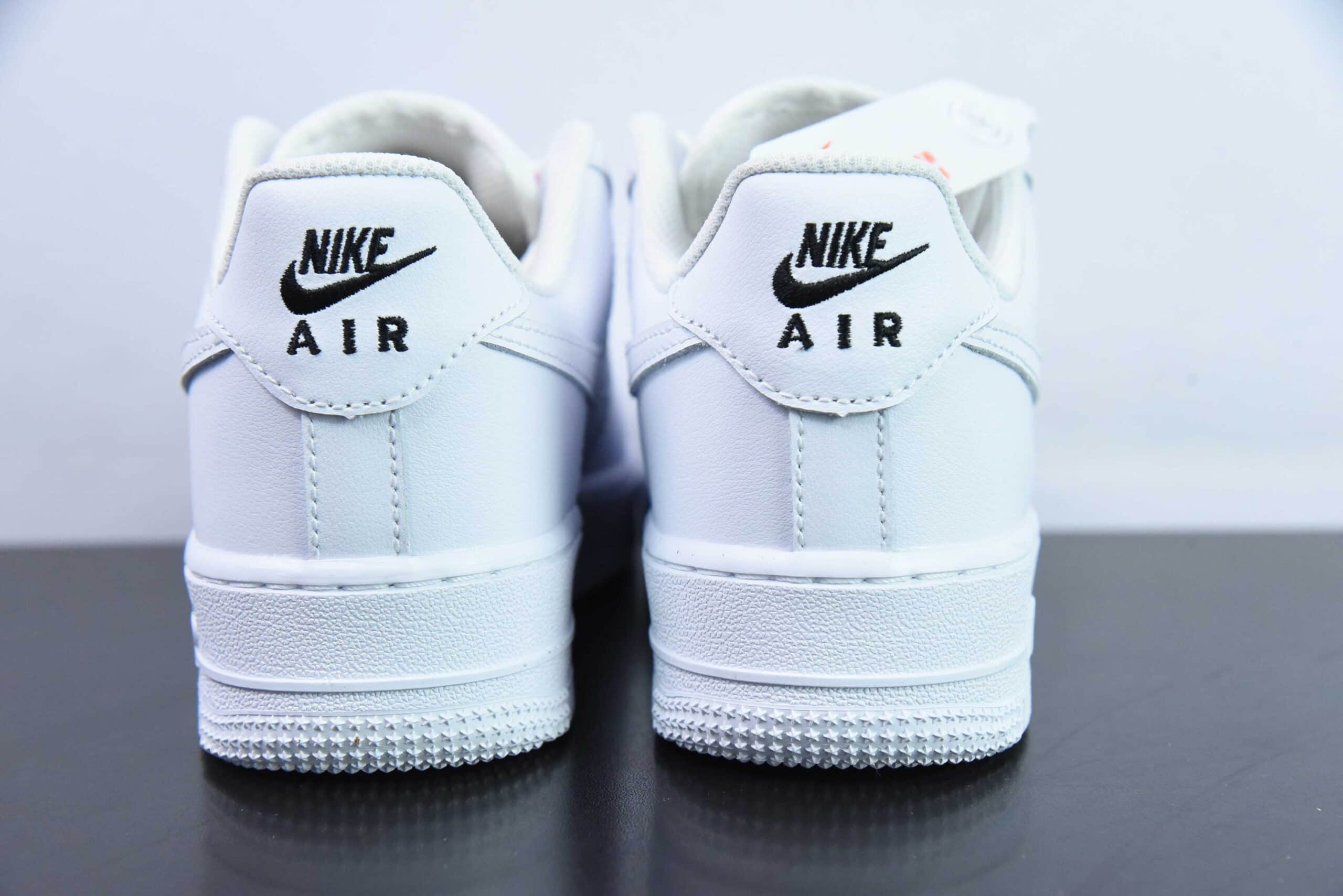 耐克Nike Air Force 1 Low 07 ESS TRK3 白黑小勾空军一号低帮休闲板鞋纯原版本 货号:HF1058-133