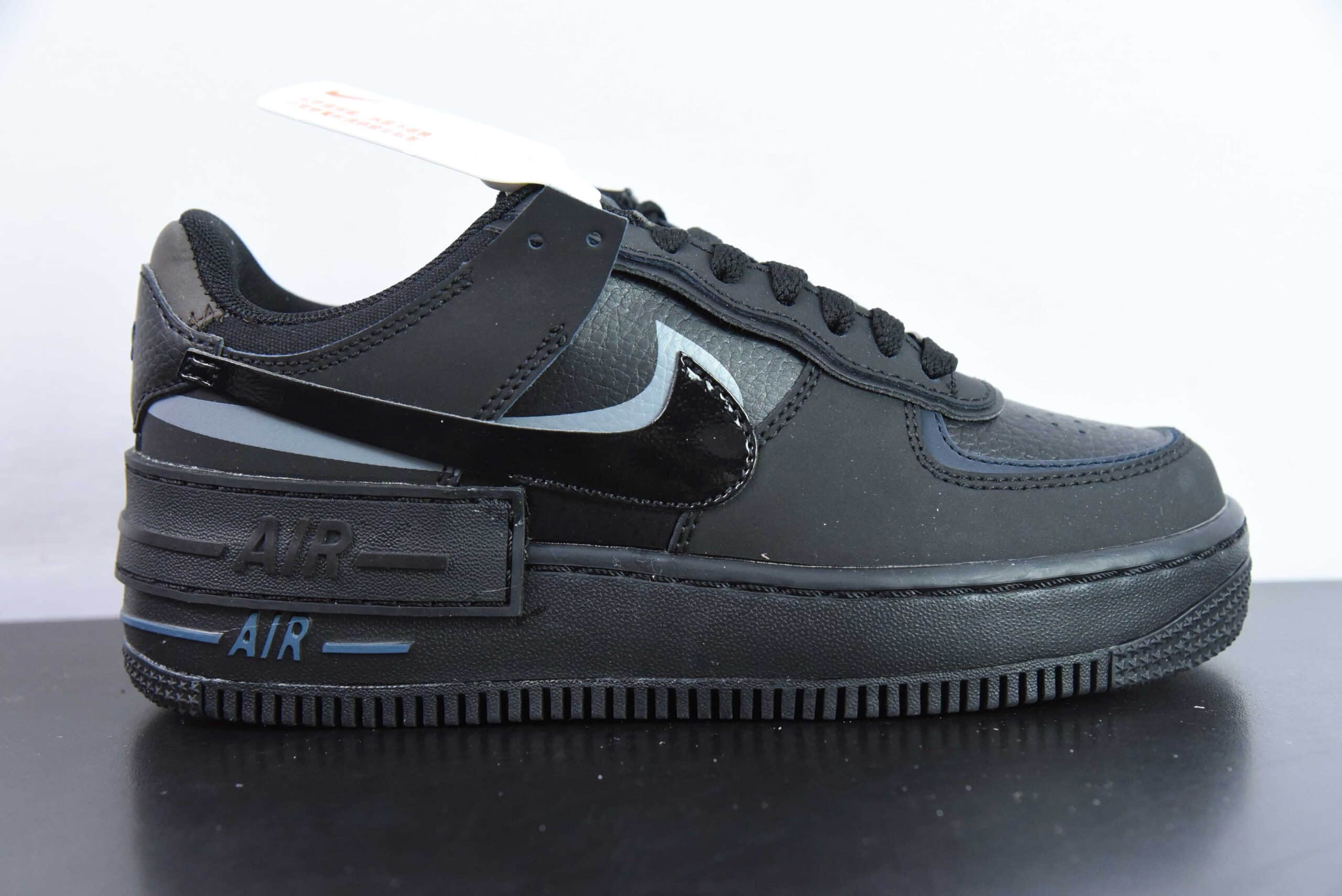 耐克Nike Air Force 1´07 Low马卡龙黑蓝空军一号低帮百搭休闲运动板鞋纯原版本 货号:FB7582-001