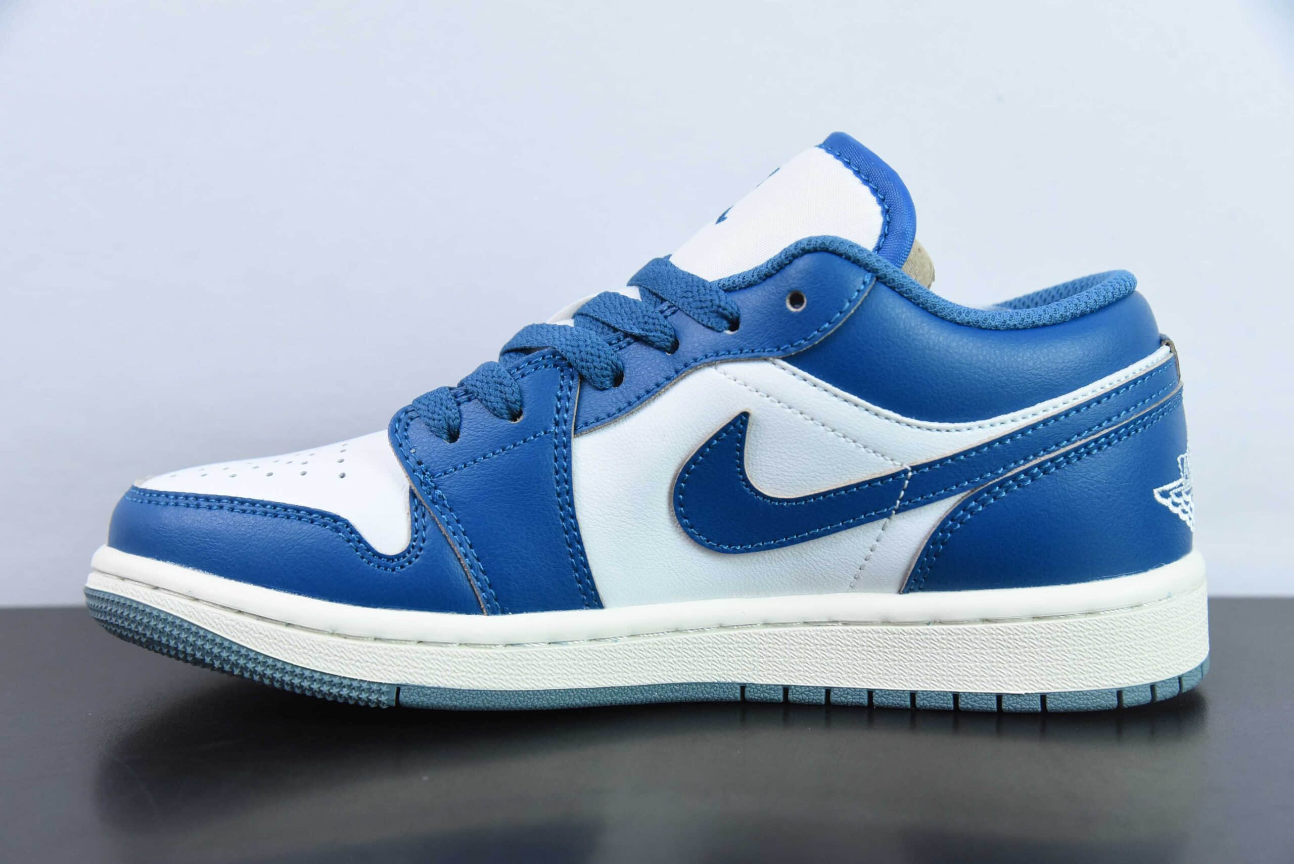 乔丹AIR JORDAN 1 LOW AJ1大学蓝低帮文化篮球鞋纯原版本 货号: FN9137-141