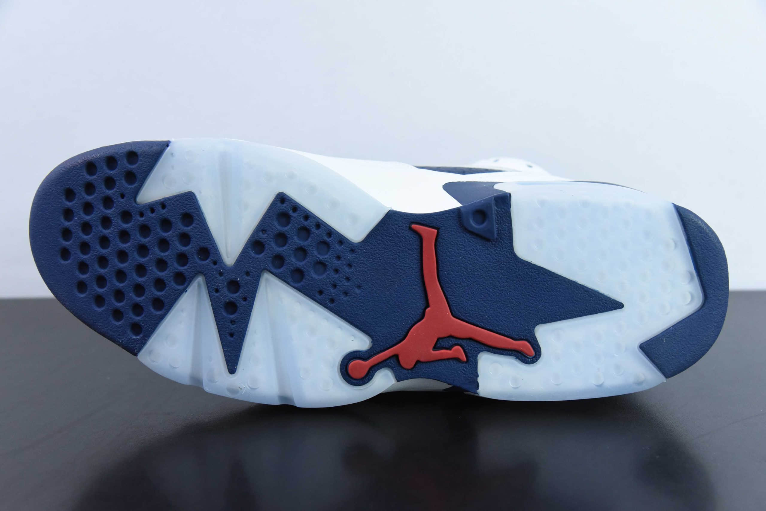 乔丹Air Jordan AJ6 Retro 奥运白蓝高帮男子文化篮球鞋纯原版本 货号：384664-130 