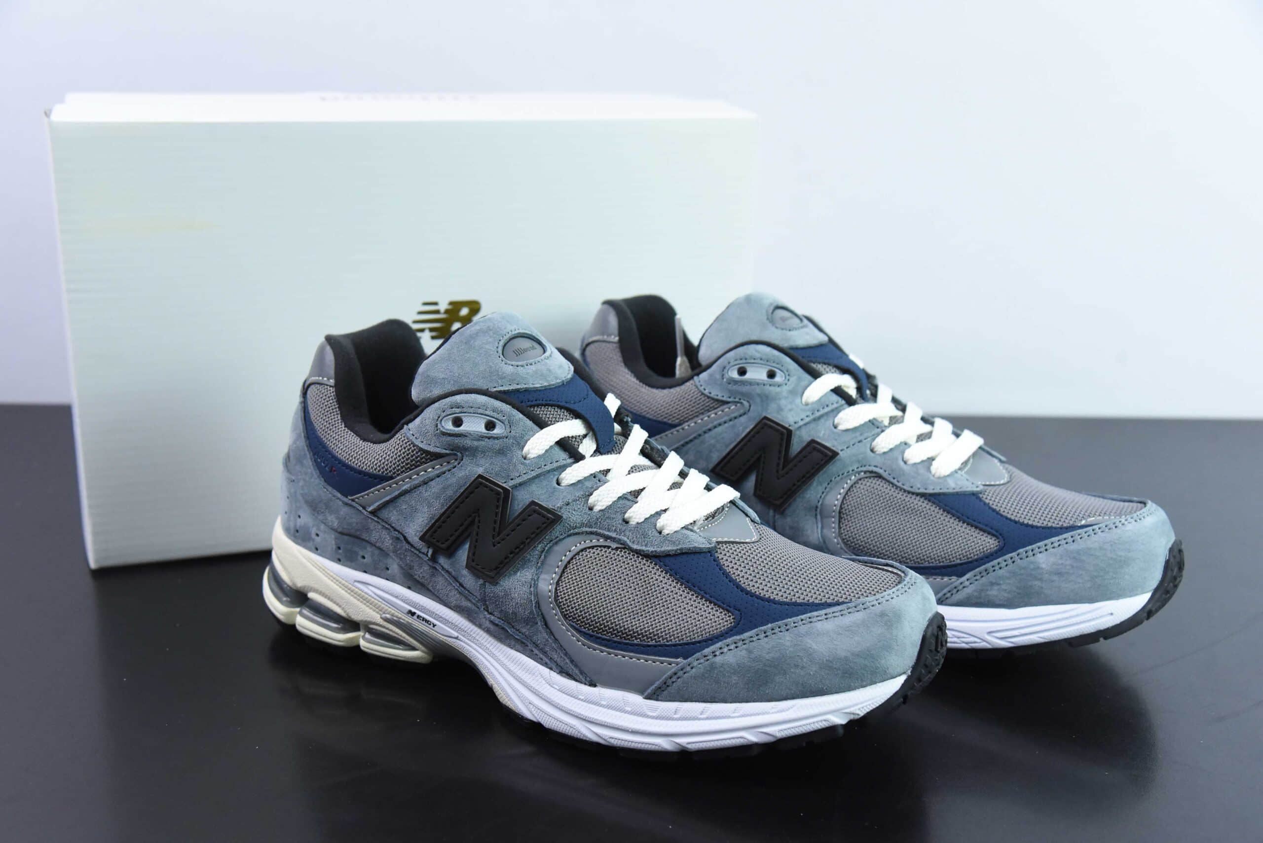 新百伦New Balance 2002灰蓝黑复古休闲跑步鞋纯原版本 货号:M2002RU2