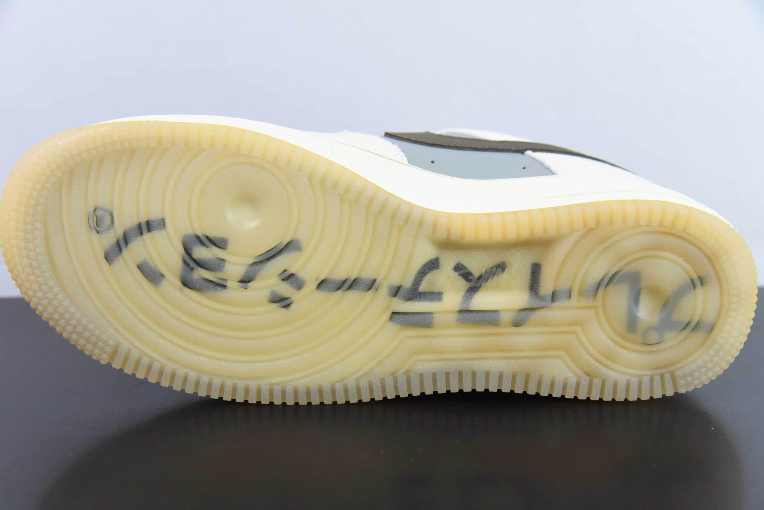 耐克Nike Travis Scott x Playstation x Nk Air Force 1'07 Low三方联名白蓝棕索尼倒钩反勾空军一号低帮板鞋纯原版本 货号:BQ5826-208