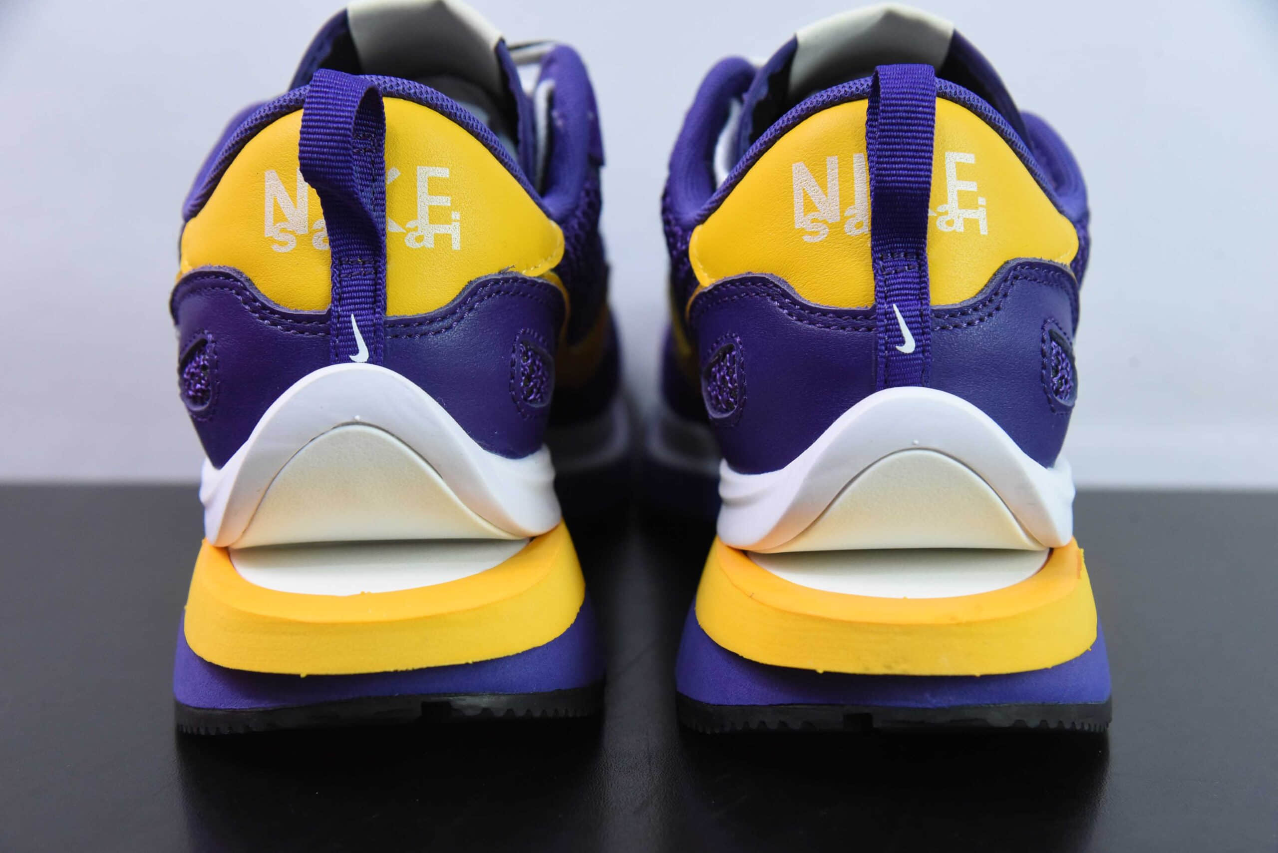 耐克Nike Sacai x NIKE VAPORWAFFLE 华夫3.0紫金联名解构走秀款休闲跑步鞋纯原版本 货号:CV1363-104