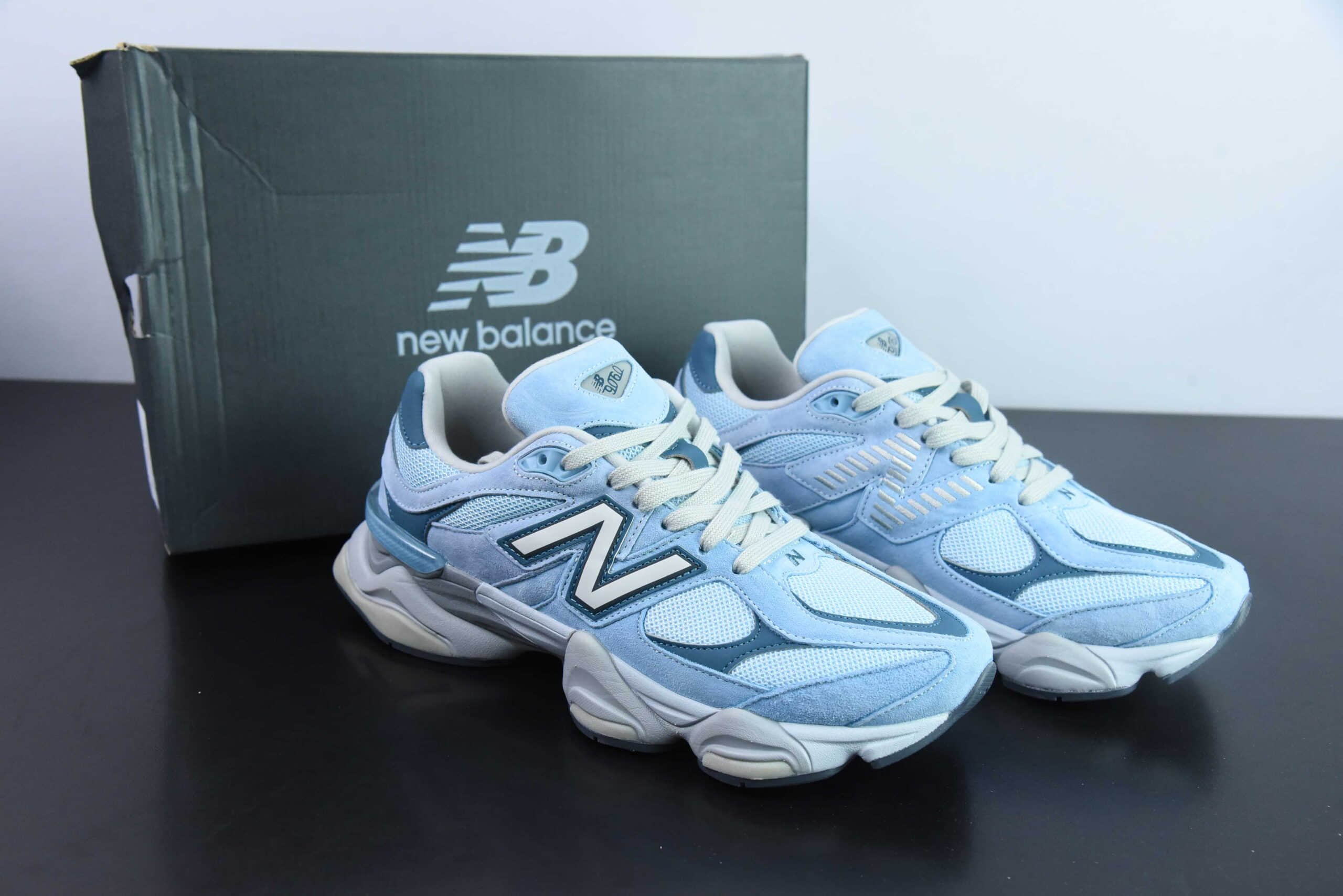 新百伦Joe Freshgoods x New Balance NB9060 蓝灰复古休闲运动慢跑鞋纯原版本 货号:U9060EED