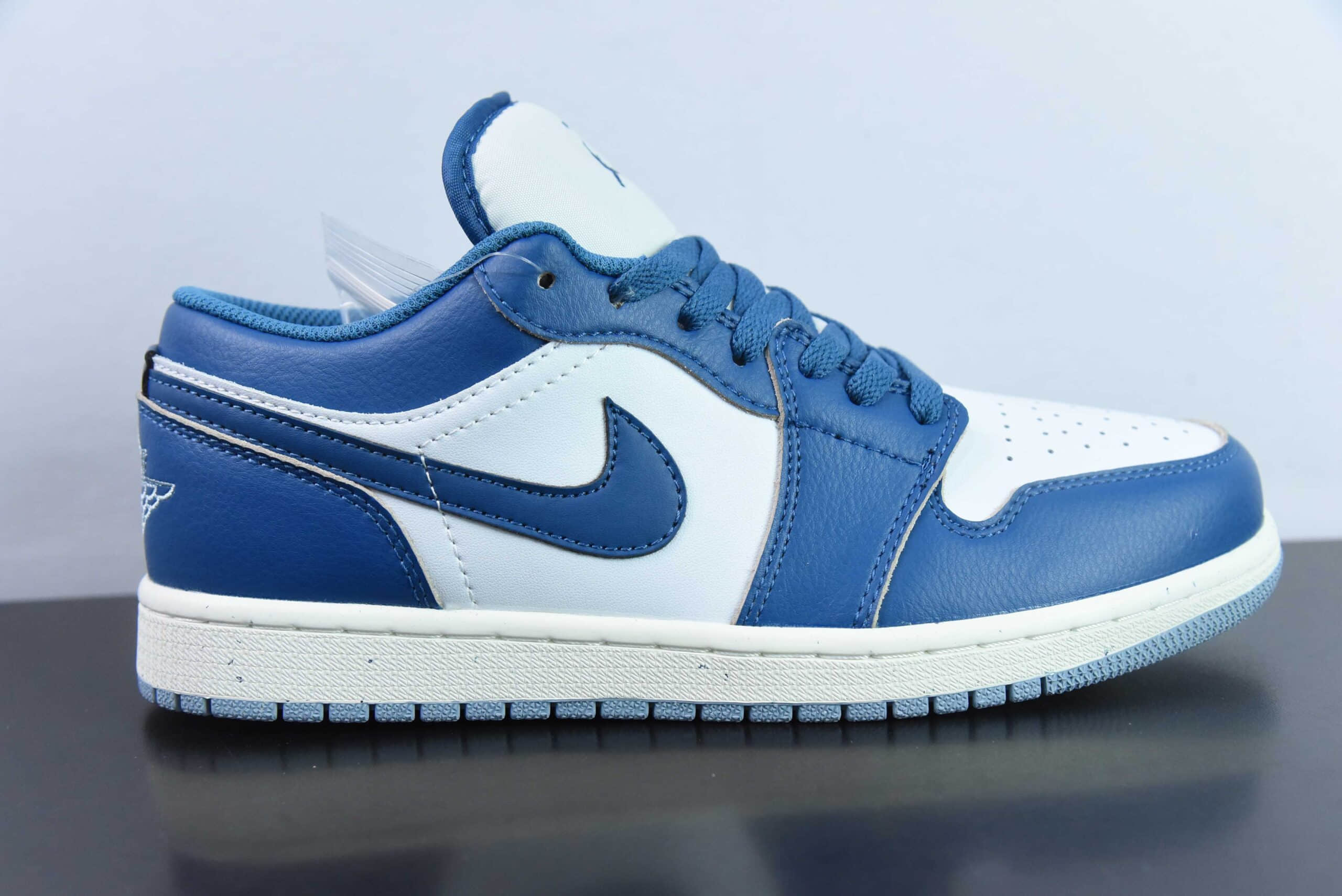 乔丹Air Jordan 1 AJ1 Low白蓝低帮篮球鞋纯原版本 货号：FN5214-141 