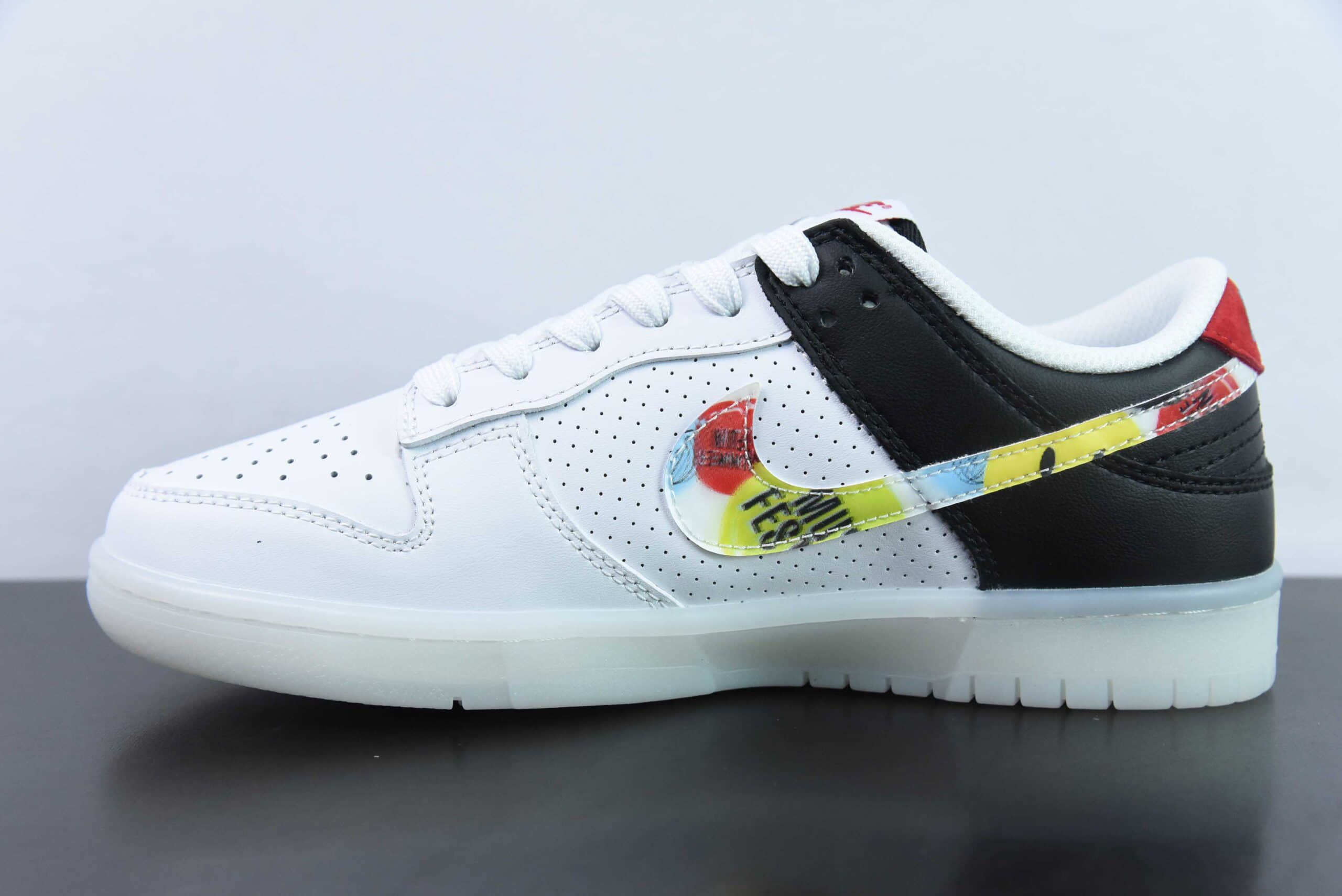 耐克Nike SB Dunk Low 多彩水晶周年高端定制低帮休闲板鞋纯原版本 货号：JH8039-935