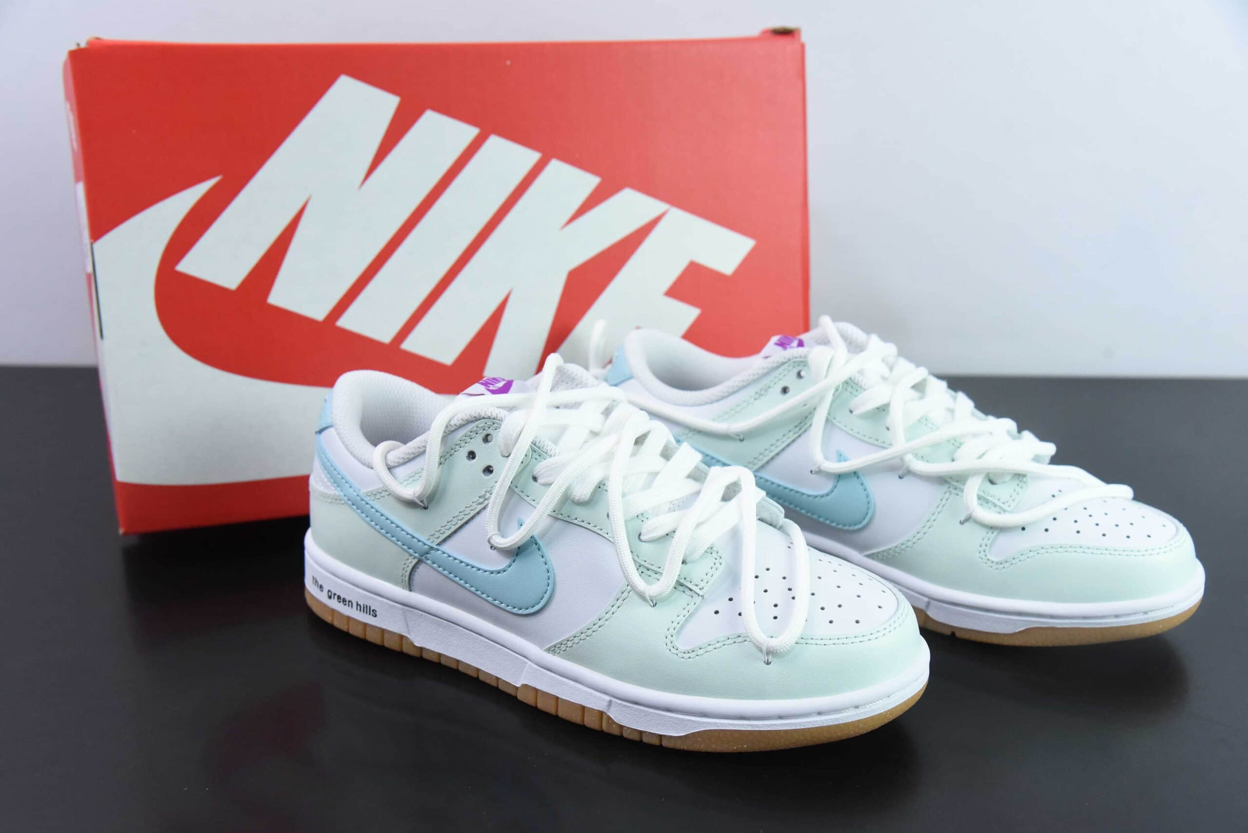 耐克Nike Dunk Low 椰云拿铁奶蓝SB低帮休闲板鞋纯原版本 货号：FD9922-151