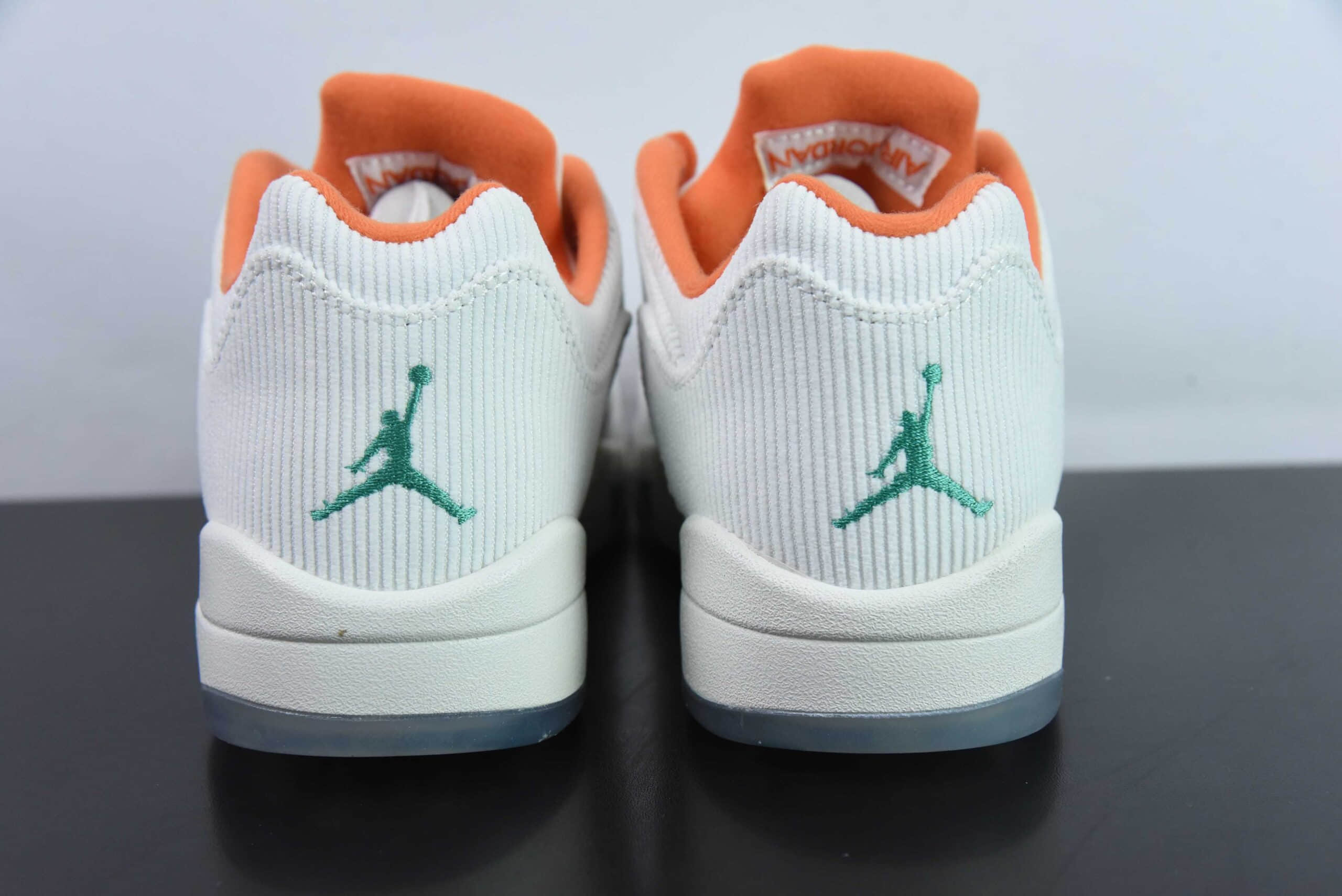 乔丹Air Jordan 5 Low Golf AJ5 乔5 白绿复古低帮篮球鞋纯原版本 货号: CW4204-100