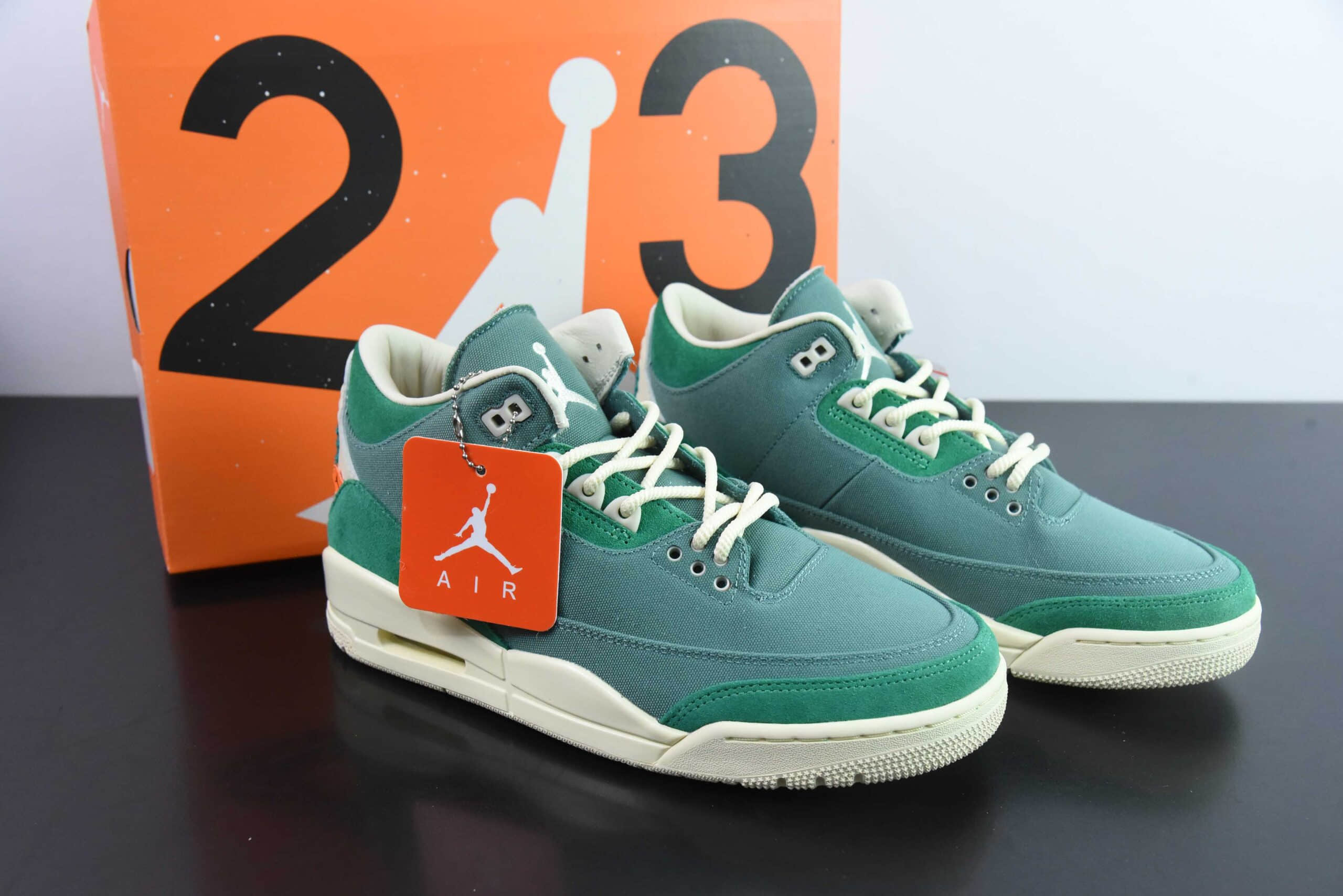 乔丹Nina Chanel Abney x Air Jordan AJ3 OG SP WMNS 艺术家联名绿色复古文化篮球鞋纯原版本 货号:FZ7974-300