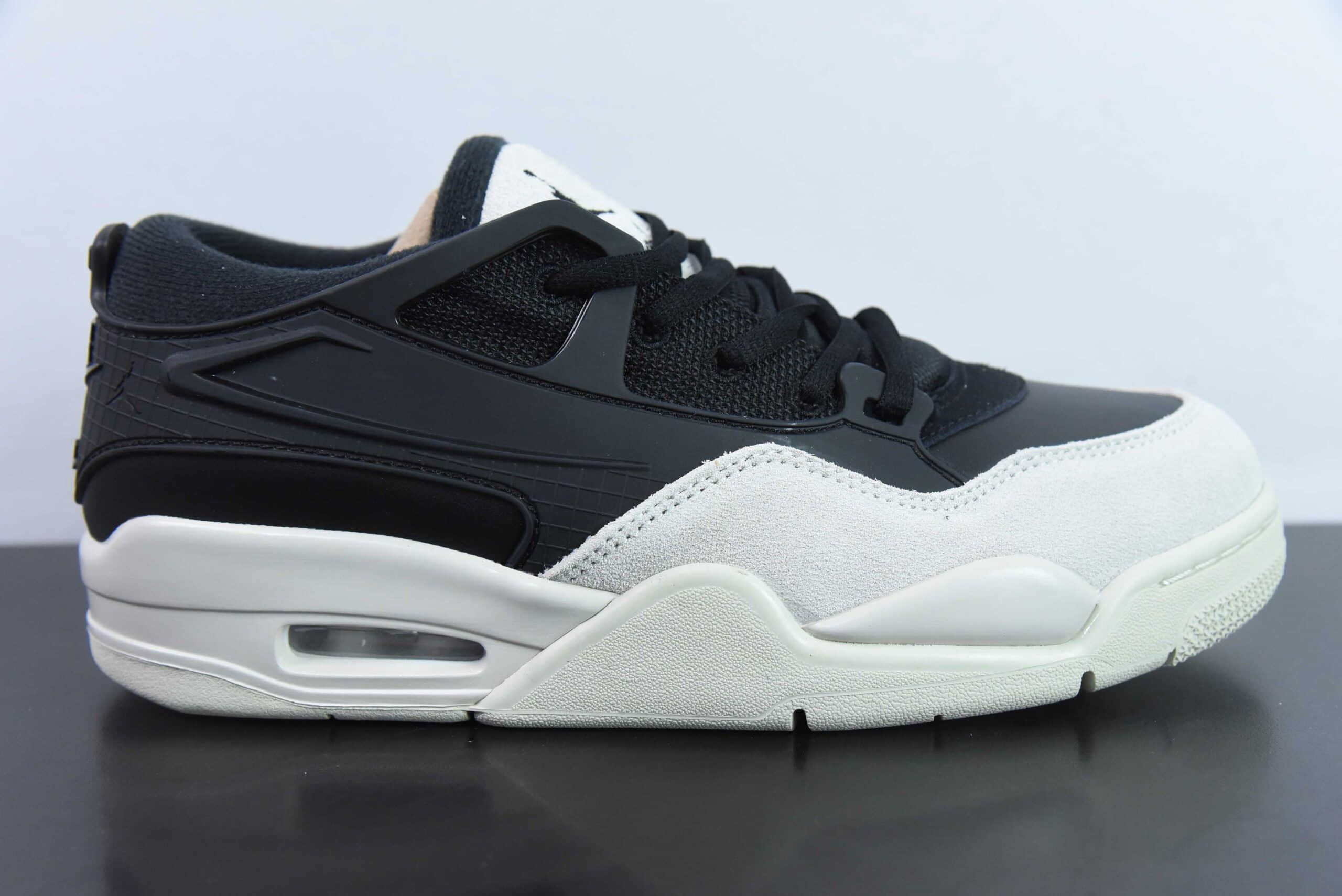 乔丹Air Jordan 4 Remastered AJ4 乔4重制黑白低帮复古文化篮球鞋纯原版本 货号:FQ7939-001