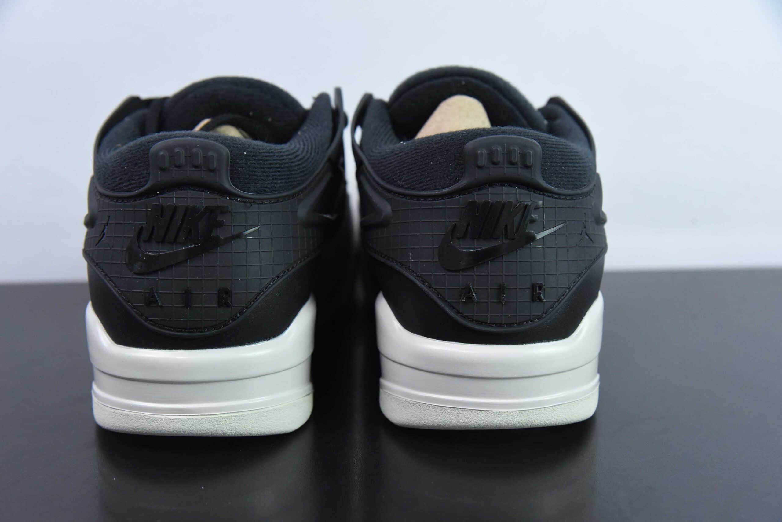 乔丹Air Jordan 4 Remastered AJ4 乔4重制黑白低帮复古文化篮球鞋纯原版本 货号:FQ7939-001