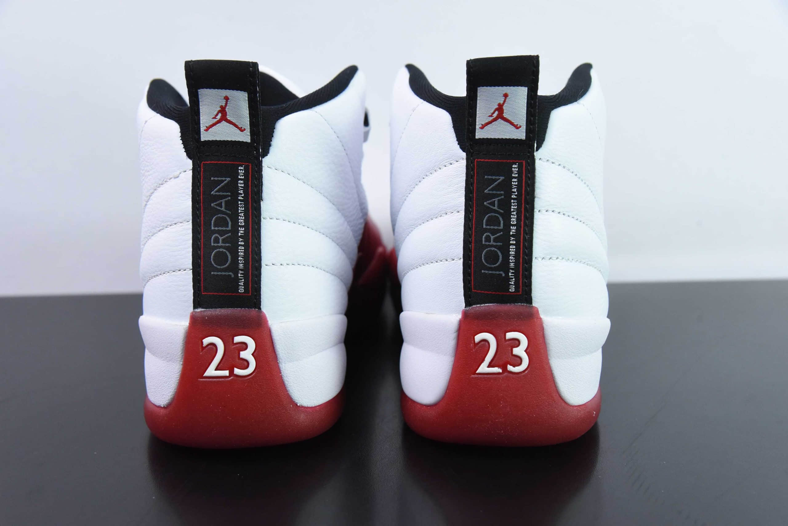 乔丹Air Jordan AJ12 Retro AJ12樱桃白红高帮男子复古文化篮球鞋纯原版本 货号:CT8013-116