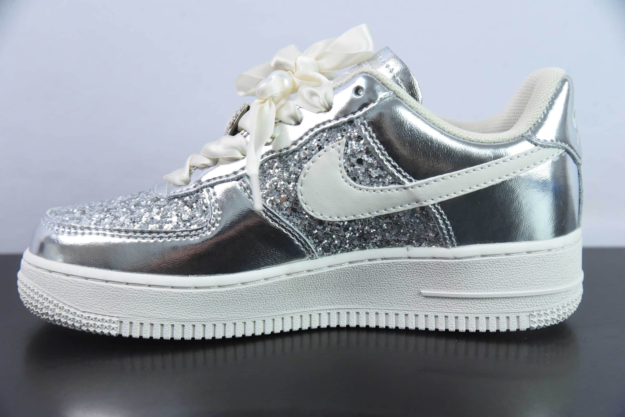 耐克Nike Air Force 1 '07 Low 时光印迹米银空军一号低帮休闲板鞋纯原版本 货号:AF2406-010