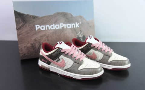 耐克Nike Dunk Low 熊猫恶作剧拓荒骑士粉尘SB低帮休闲板鞋纯原版本 货号：DD1391-601