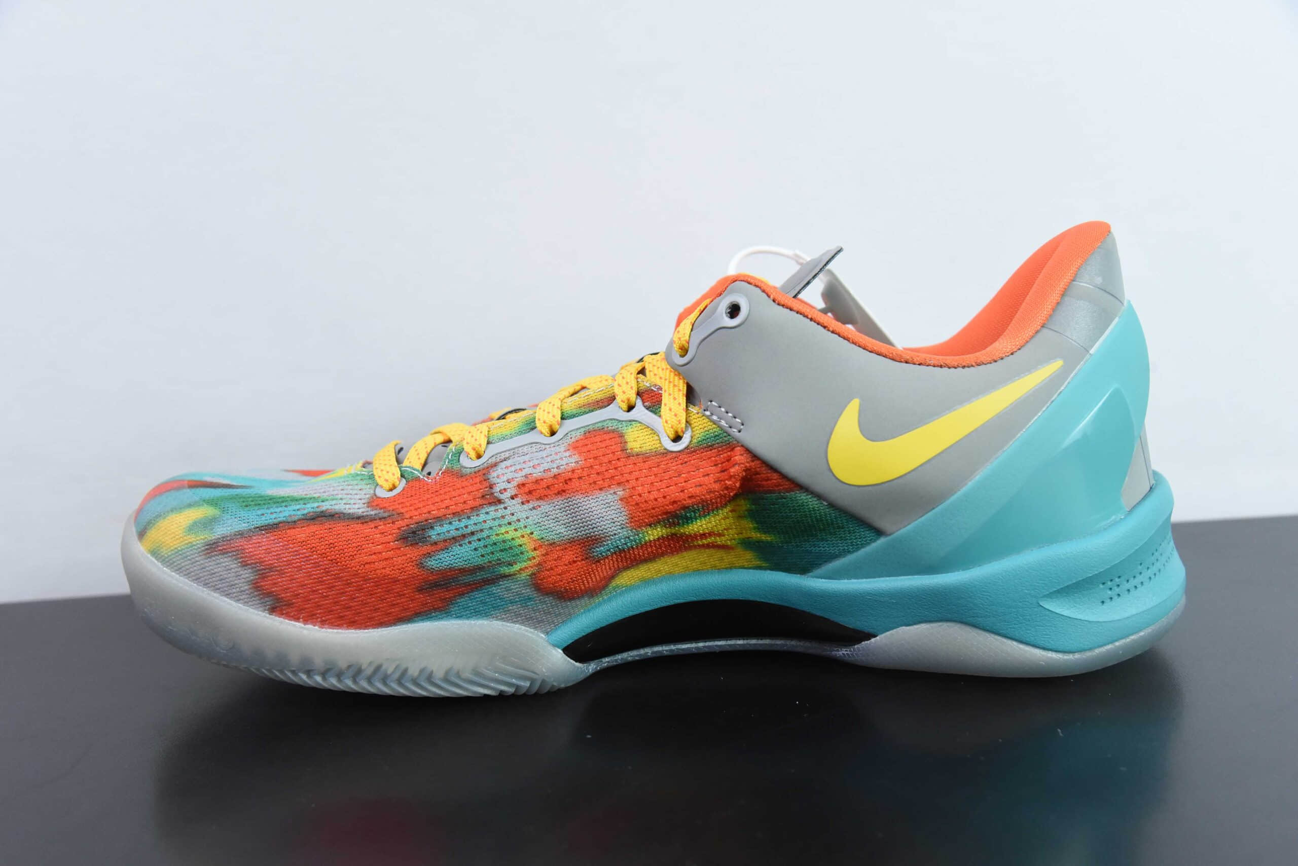 科比KOBE 8 PROTRO 科比八代大师之路威尼斯海滩男子实战篮球鞋纯原版本 货号：FQ3548-001 