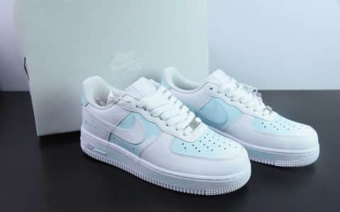 耐克Nike Air Force 1 Low’07 A8系列蓝天白云喷绘空军一号低帮休闲板鞋纯原版本 货号：CW2288-111