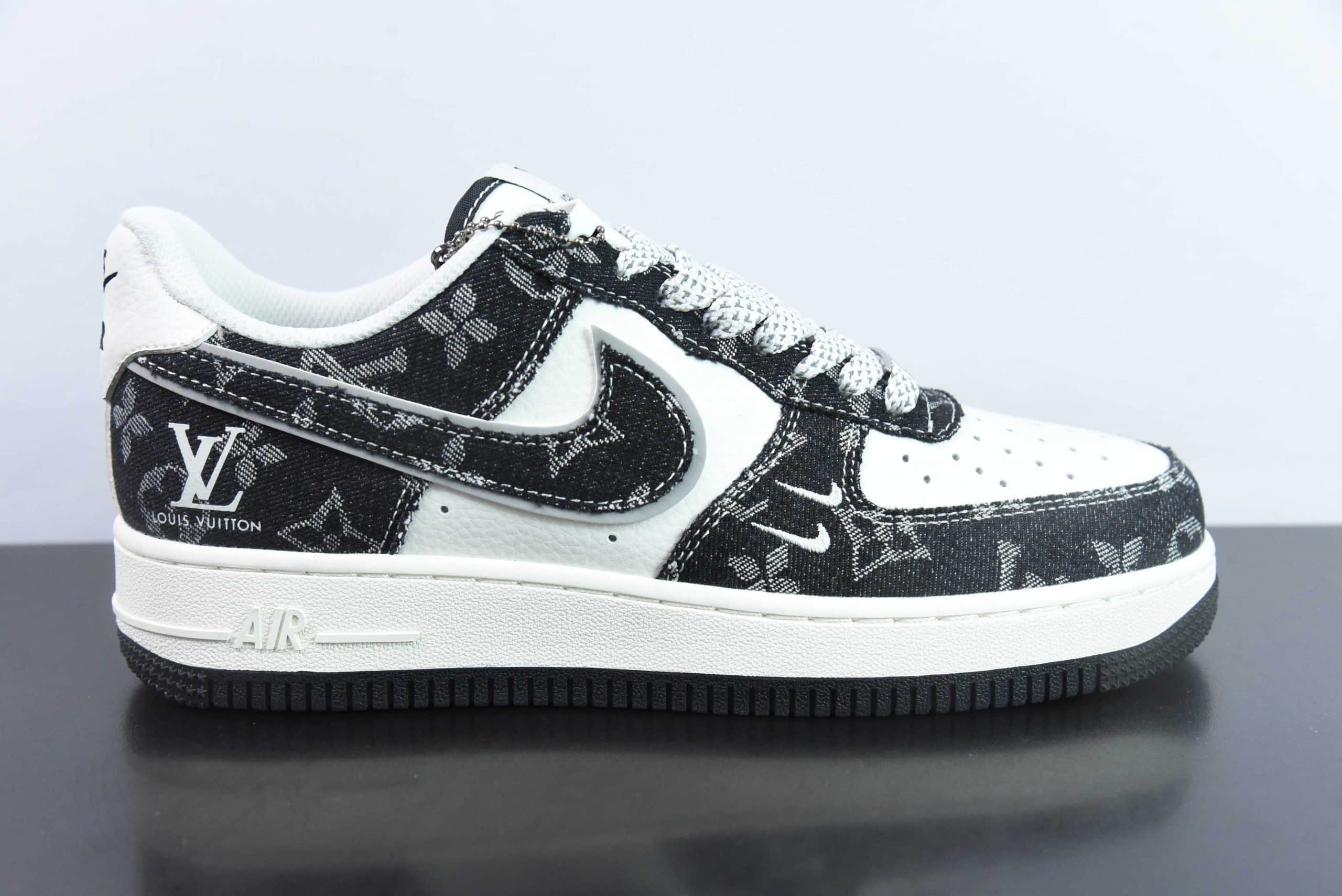 耐克Nike Air Force 1´07 Low LV联名星夜黑空军一号低帮百搭休闲运动板鞋纯原版本 货号:SJ2088-002