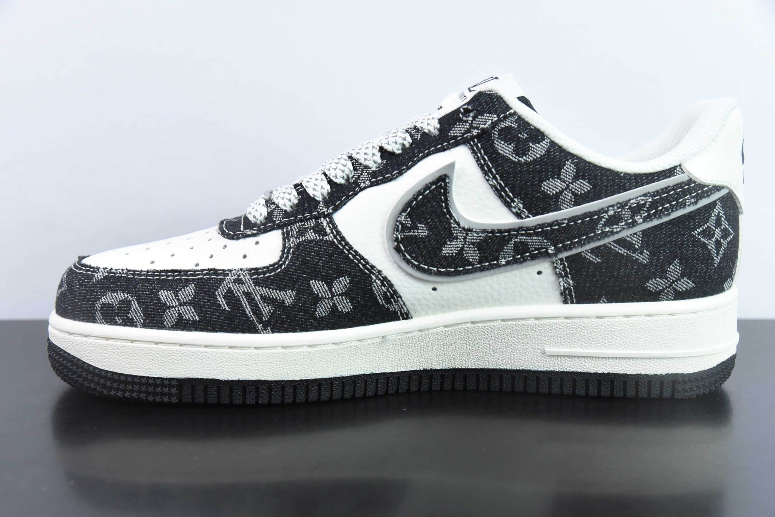 耐克Nike Air Force 1´07 Low LV联名星夜黑空军一号低帮百搭休闲运动板鞋纯原版本 货号:SJ2088-002