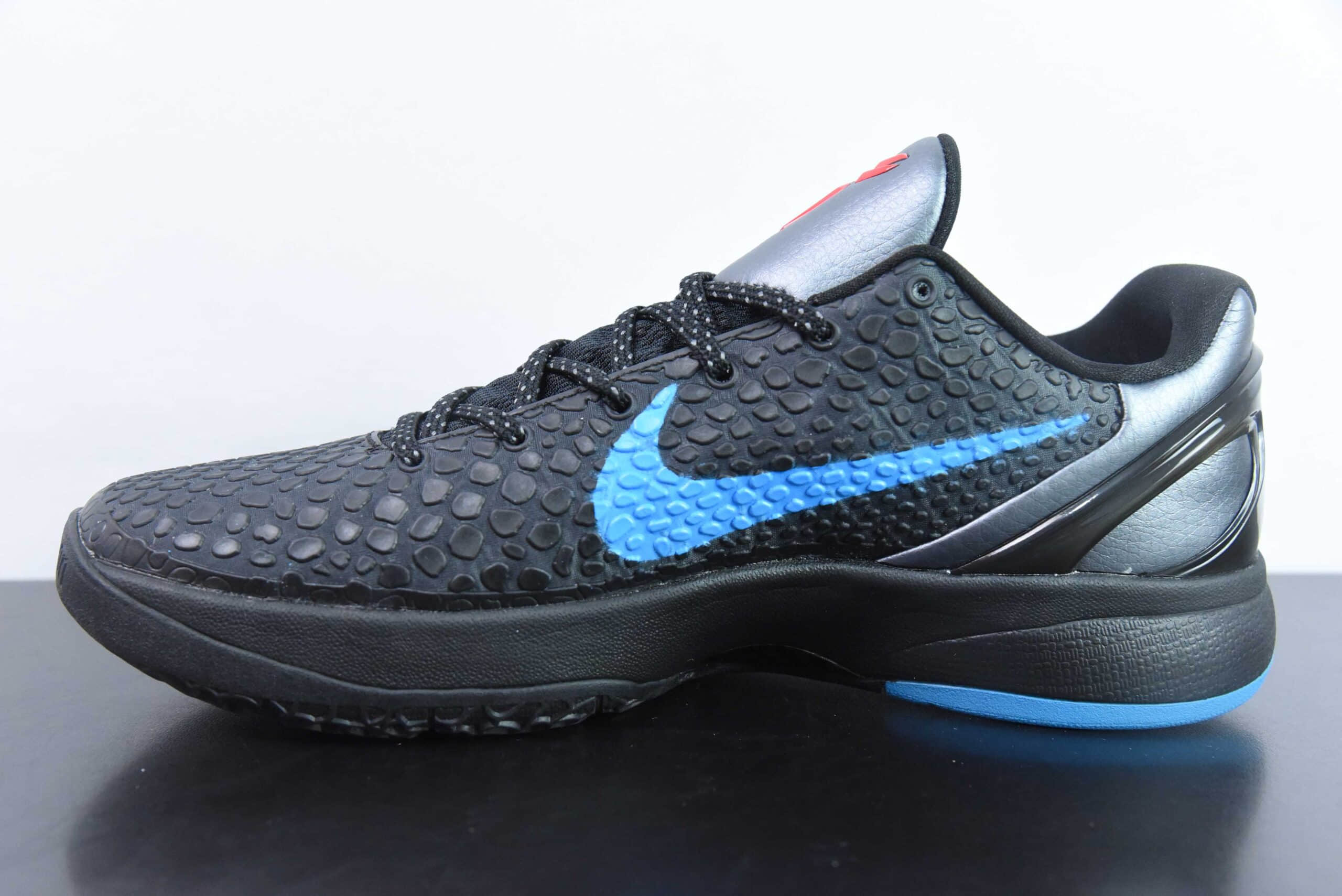 科比 KOBE Nike Zoom Kobe 6 X 'Dark Knight' 科比6代黑暗骑士黑蓝低帮实战篮球鞋纯原版本 货号:436311-008