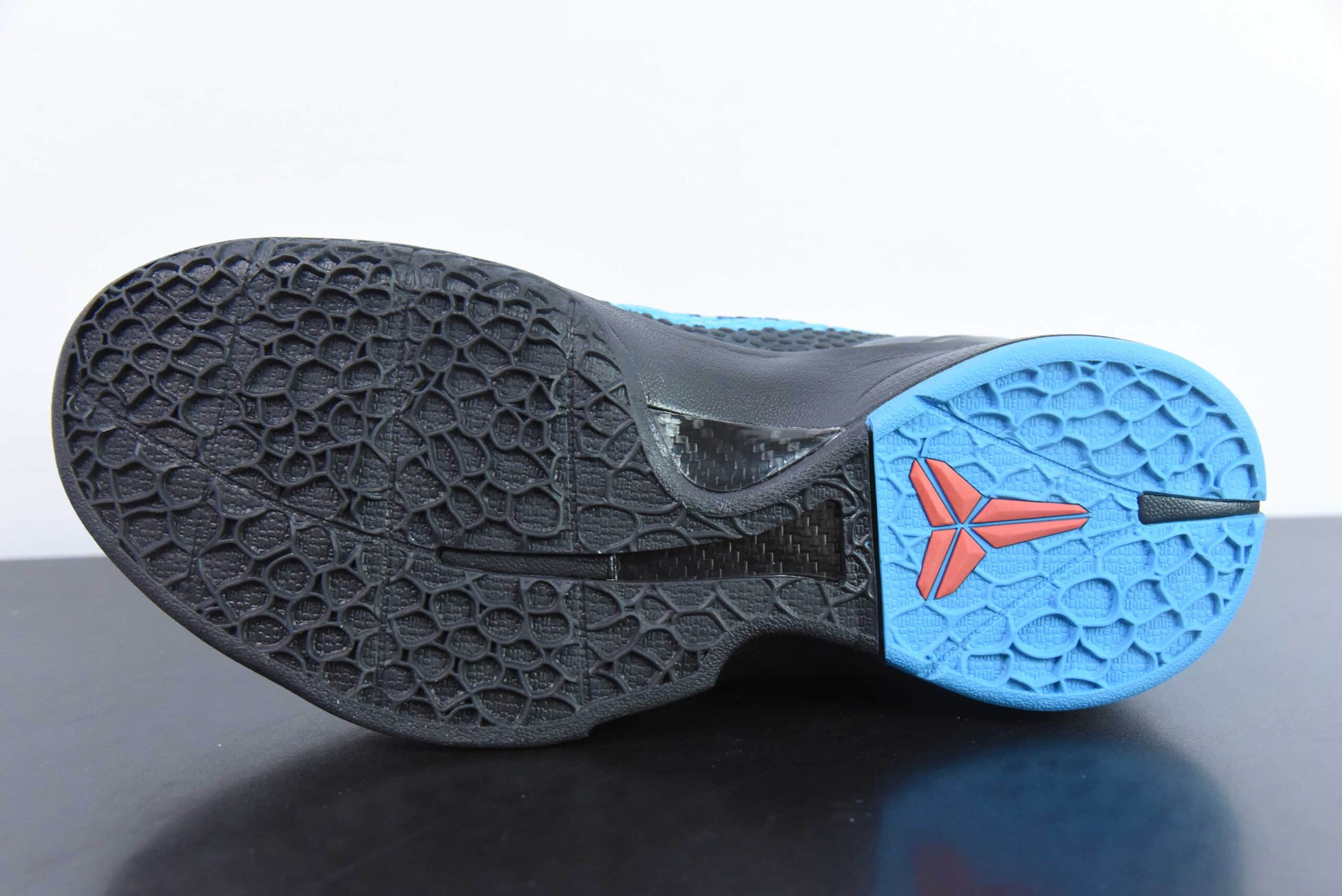 科比 KOBE Nike Zoom Kobe 6 X 'Dark Knight' 科比6代黑暗骑士黑蓝低帮实战篮球鞋纯原版本 货号:436311-008